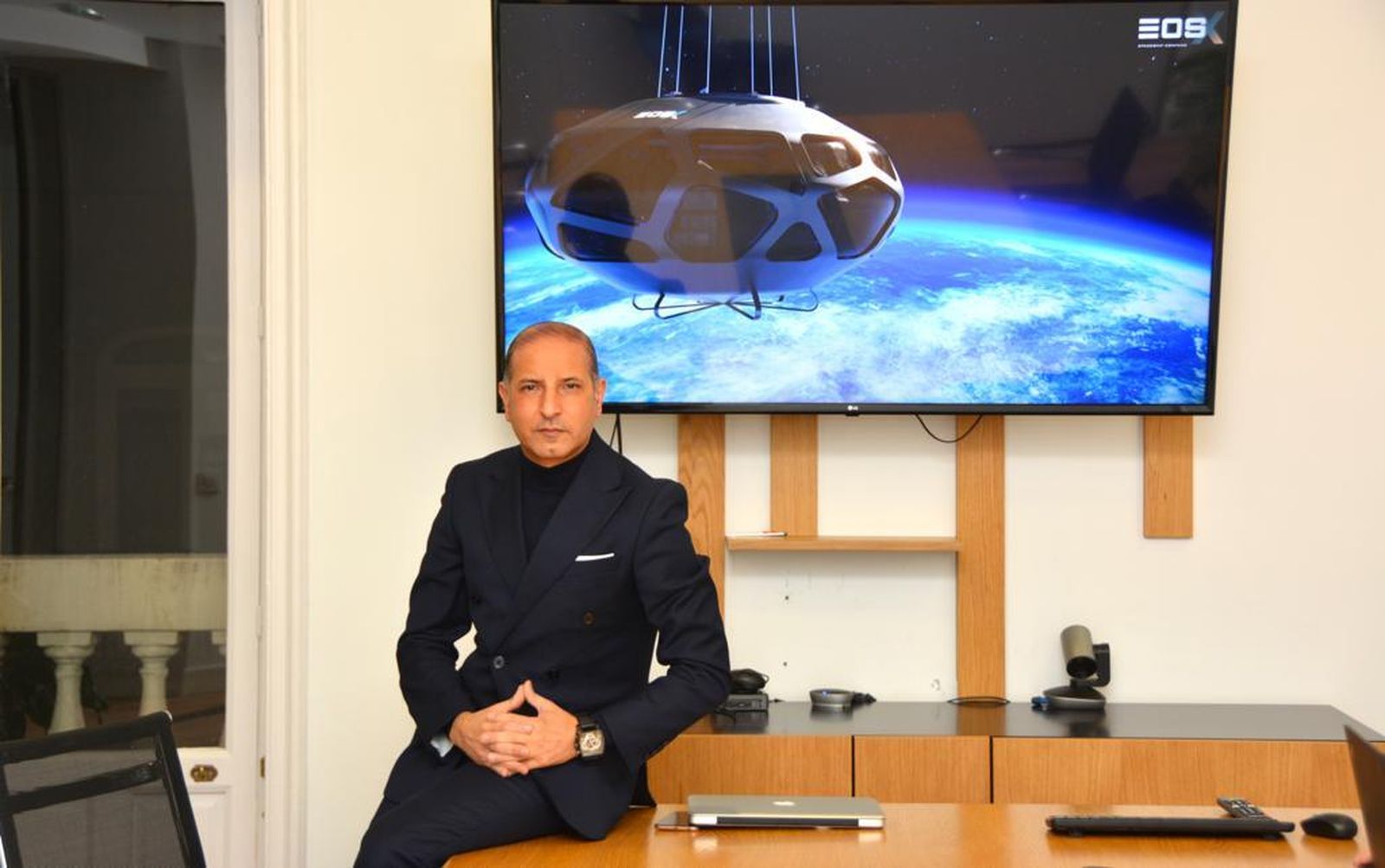 Kemel Kharbachi, fundador de la empresa EOS-X Space.