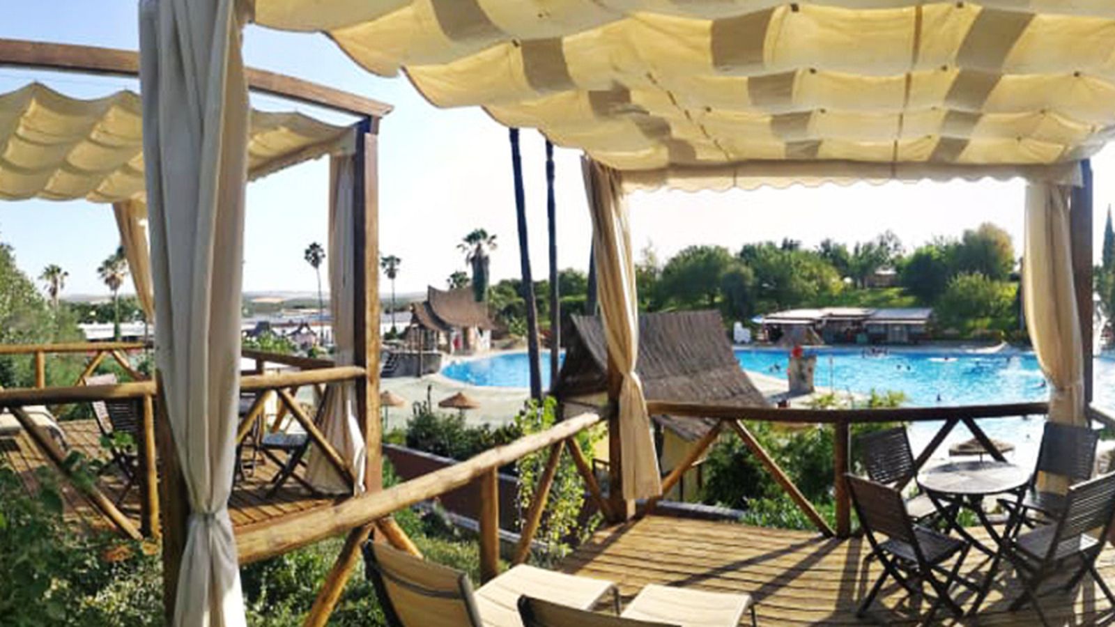 Aquasierra también tiene una zona VIP con maravillosas vistas