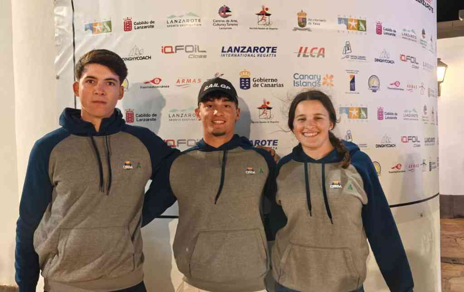 Los competidores andaluces.