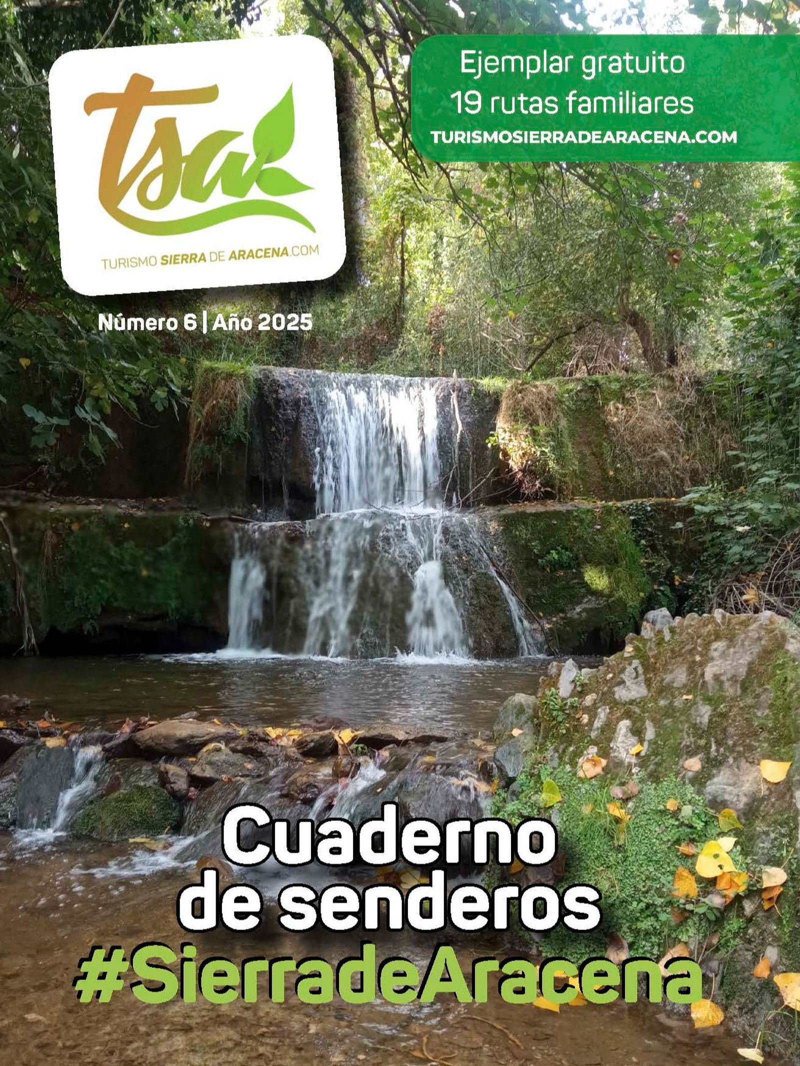 Cuaderno de Senderos 2025 portada.