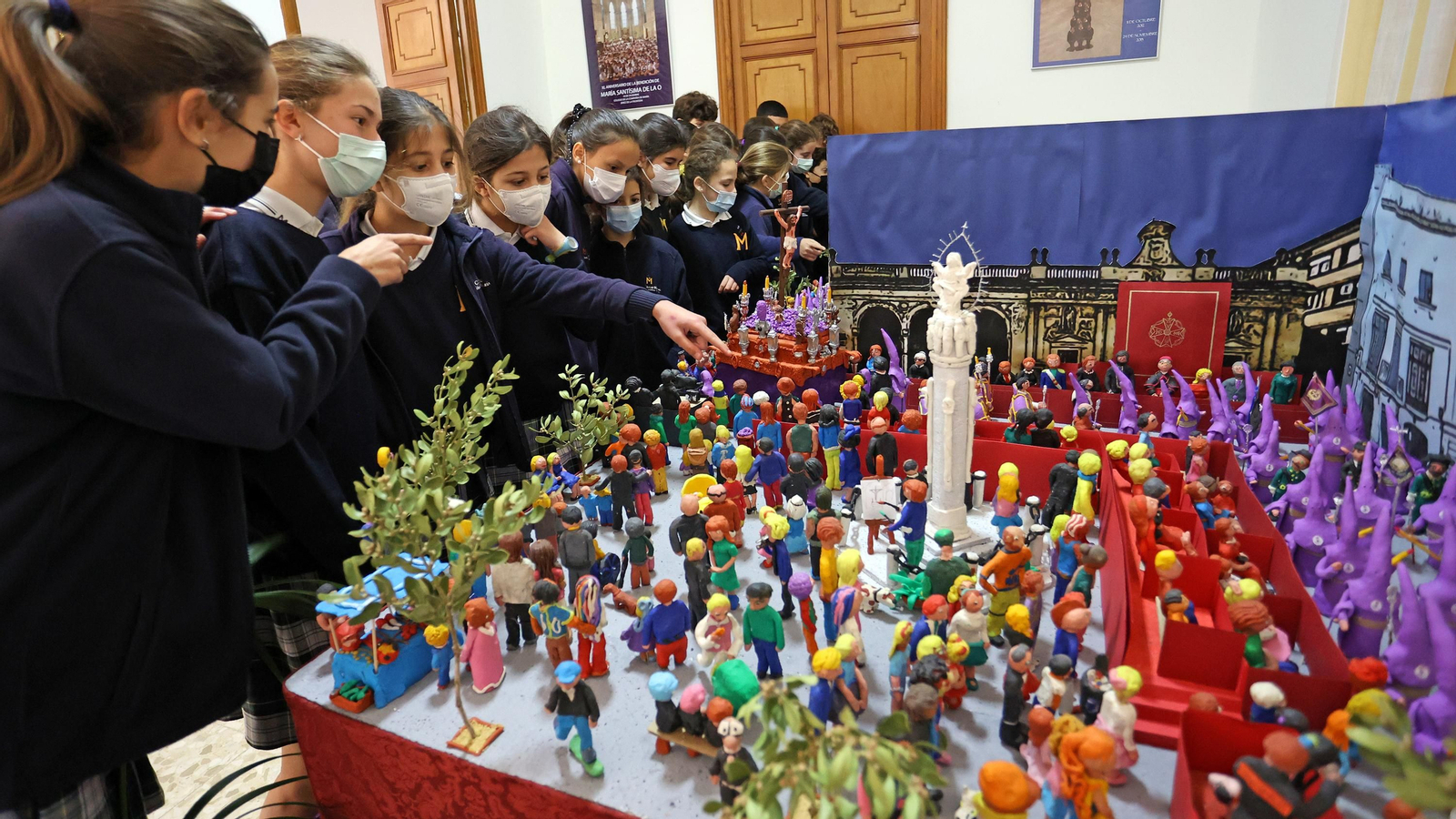 Una Semana Santa de plastilina en el Colegio Montaigne Jerez