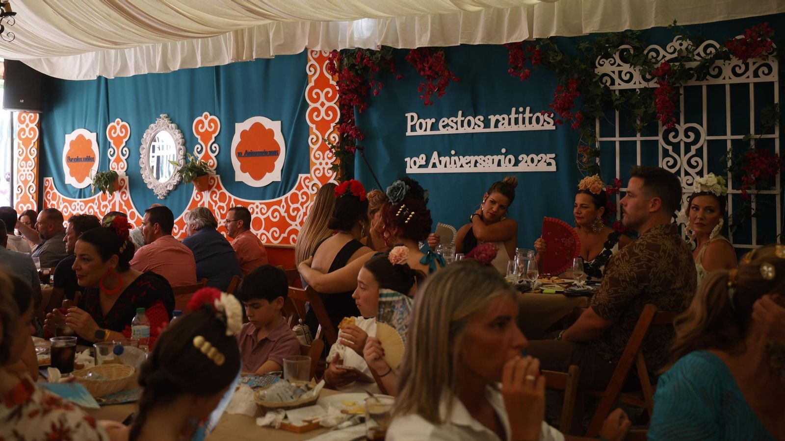 La caseta 'Por estos ratitos' obtuvo el segundo premio.