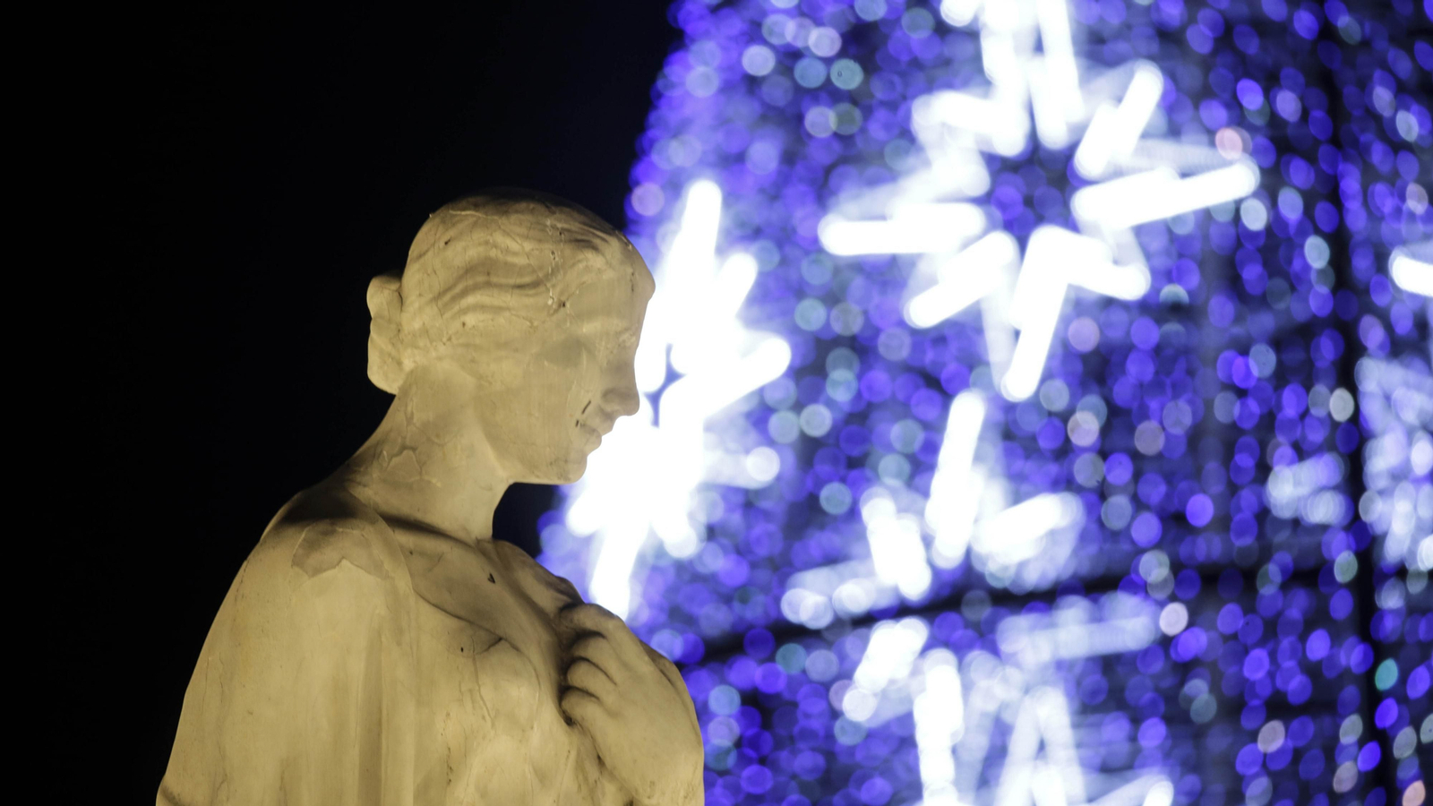 Las imágenes del encendido de las luces de navidad en el centro de Sevilla