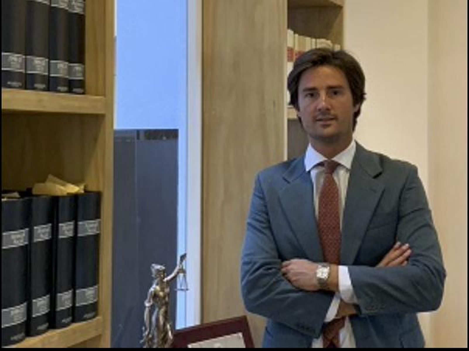 El abogado Álvaro Jiménez Bidón, que presentó la demanda