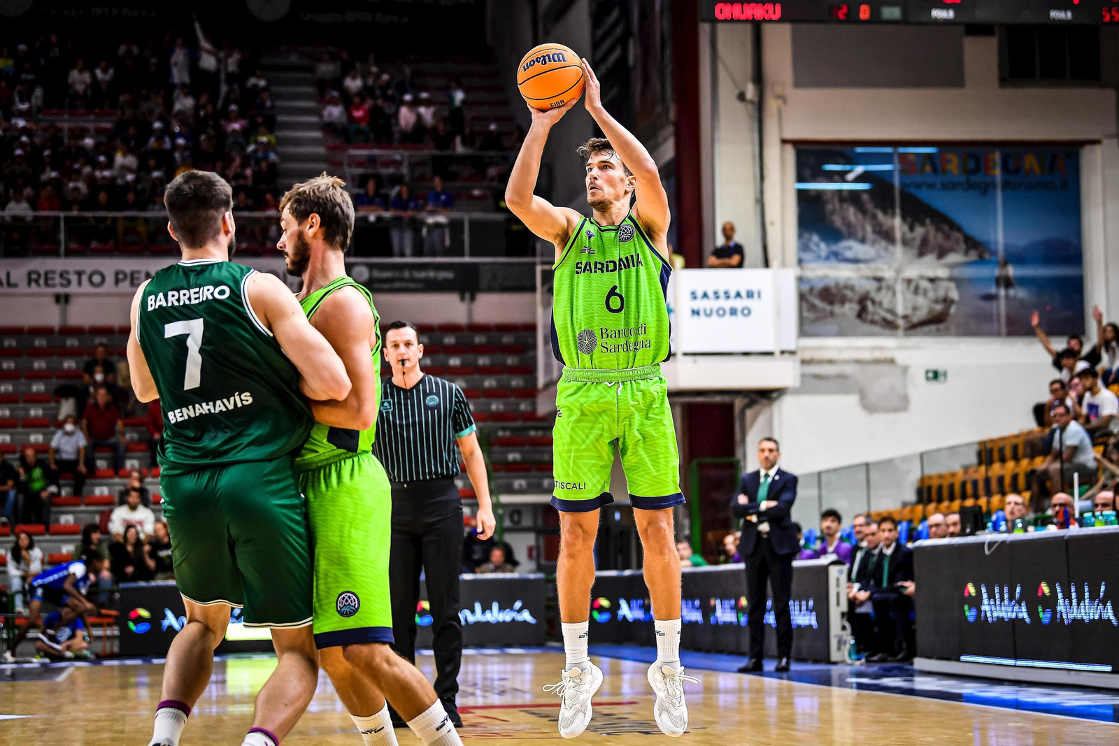 Las fotos del Dinamo Sassari-Unicaja