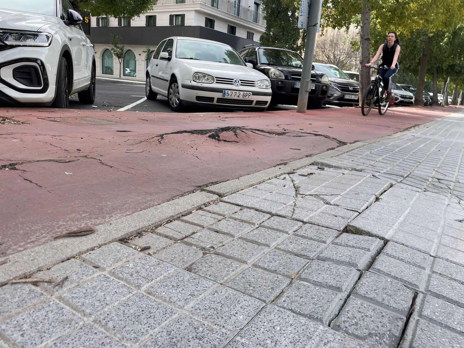 Un paseo por los puntos negros del carril bici de Córdoba