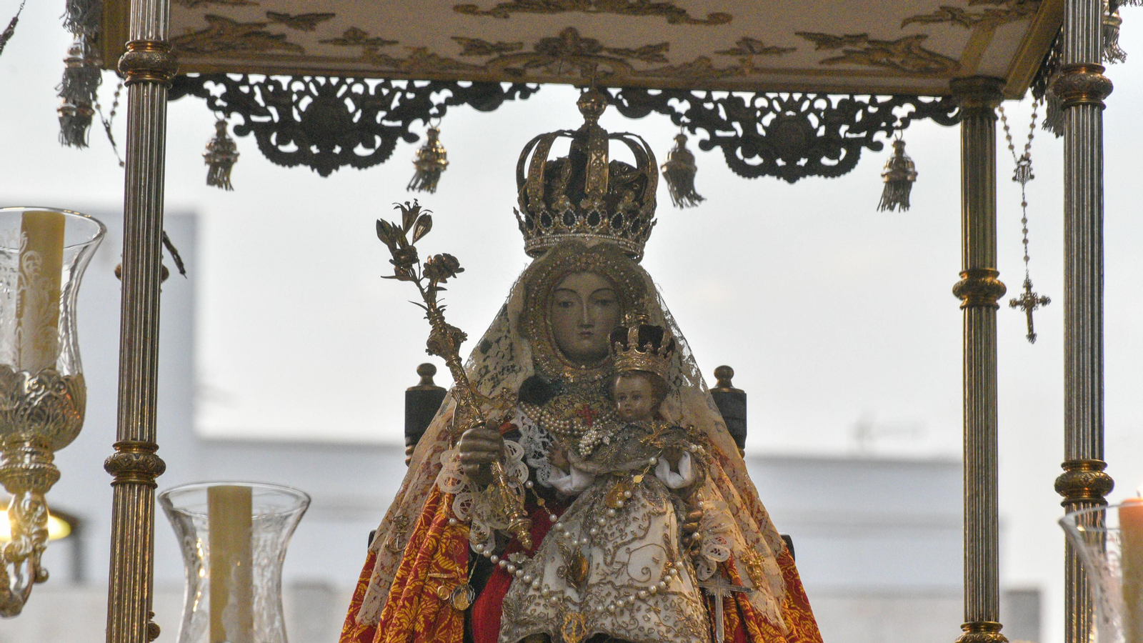 Procesión de La Virgen del Rosario de Europa en Algeciras