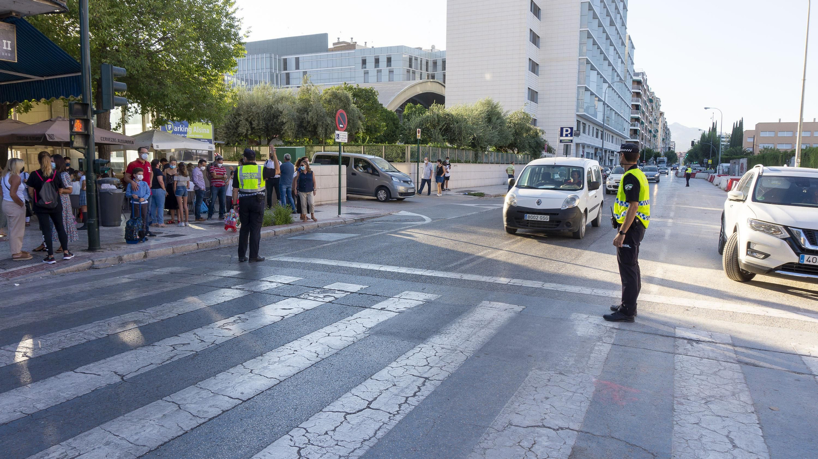 La vuelta al cole en Granada en imágenes