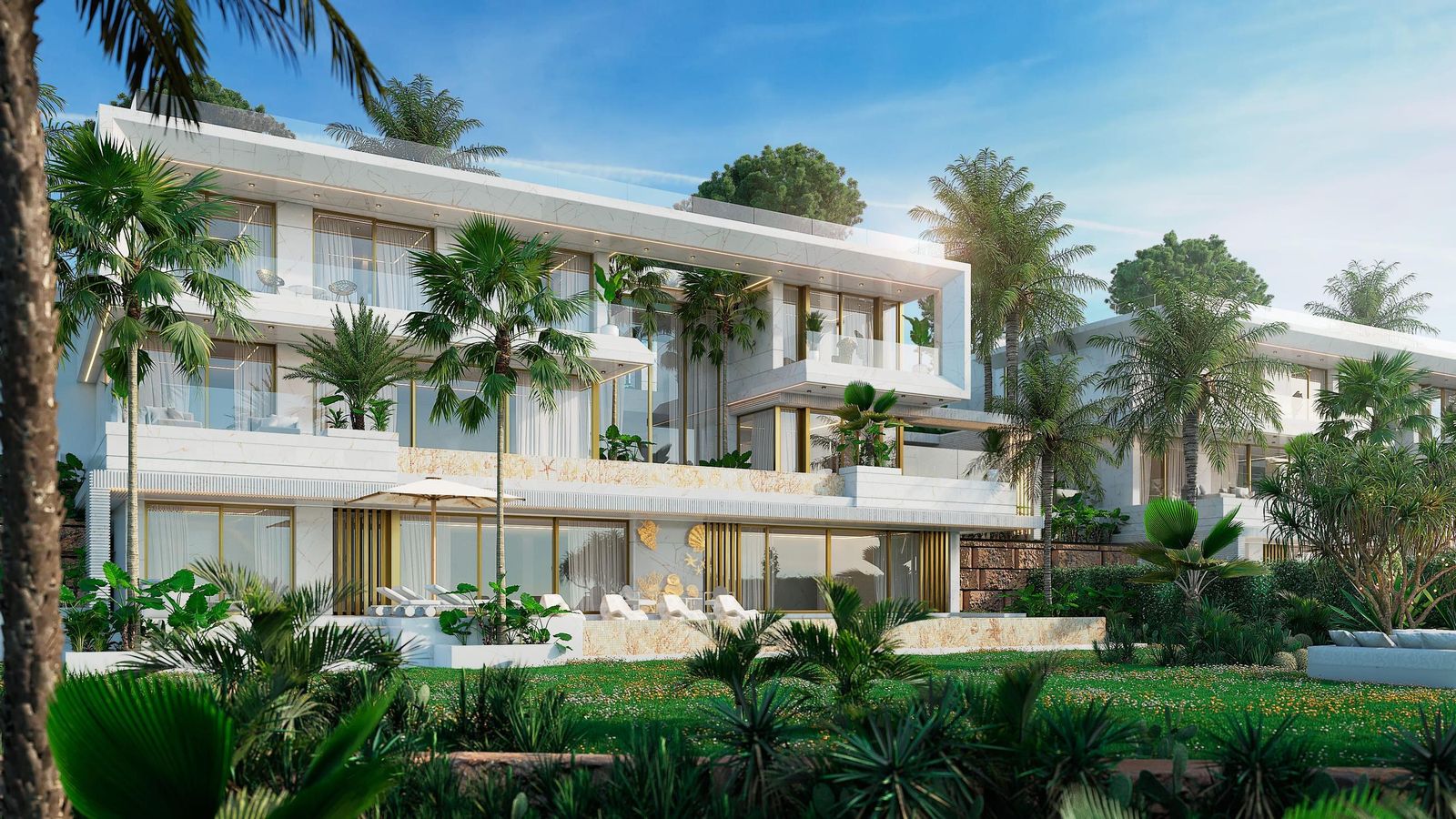 Villas de lujo en Marbella con la firma de Versace Home.