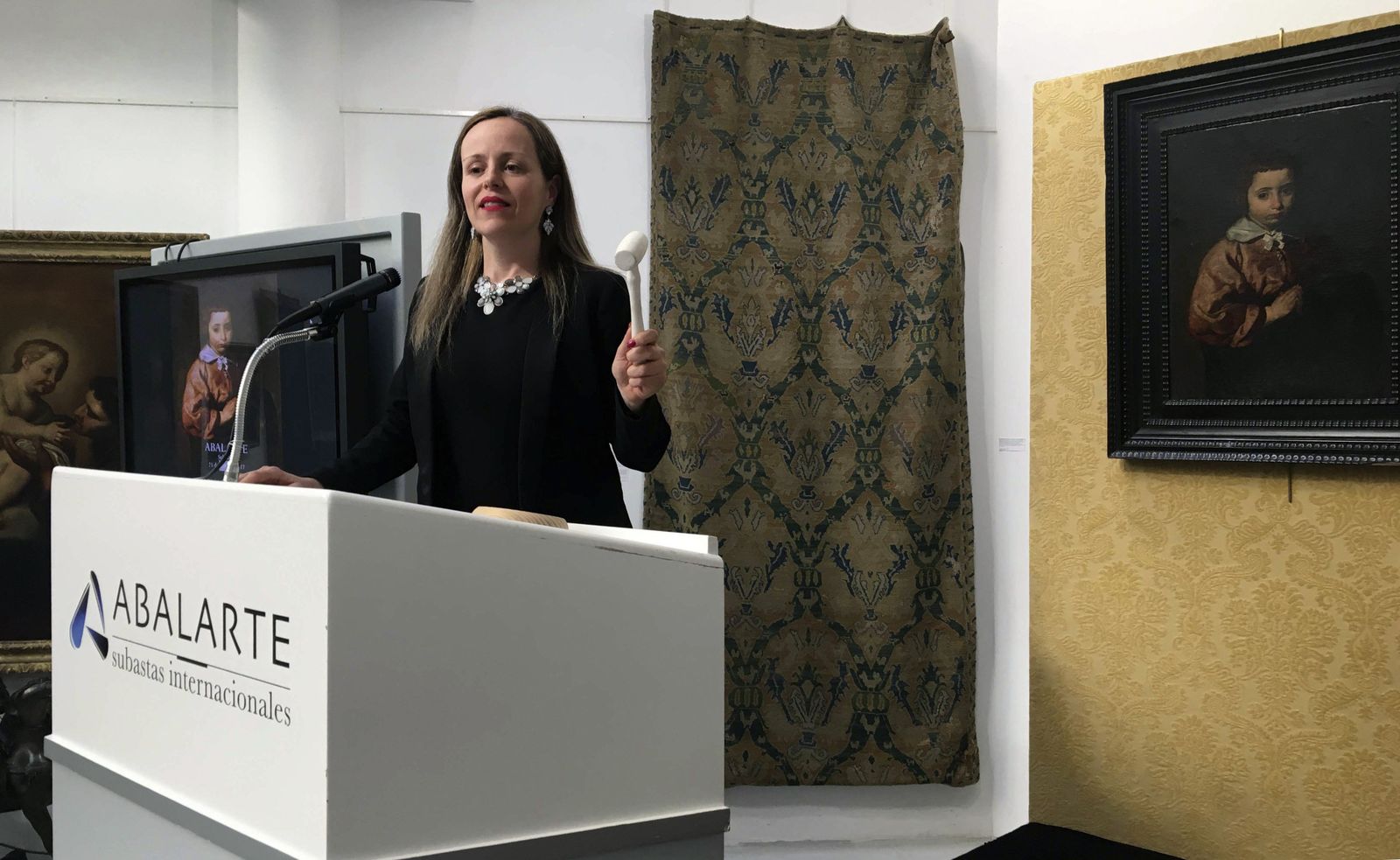 Un momento de la subasta.