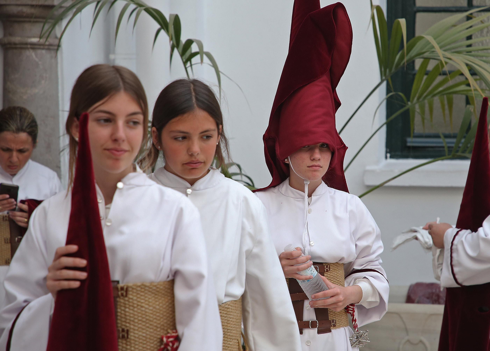 Fotos del Lunes Santo en Algeciras: Coronado de Espinas y La Columna