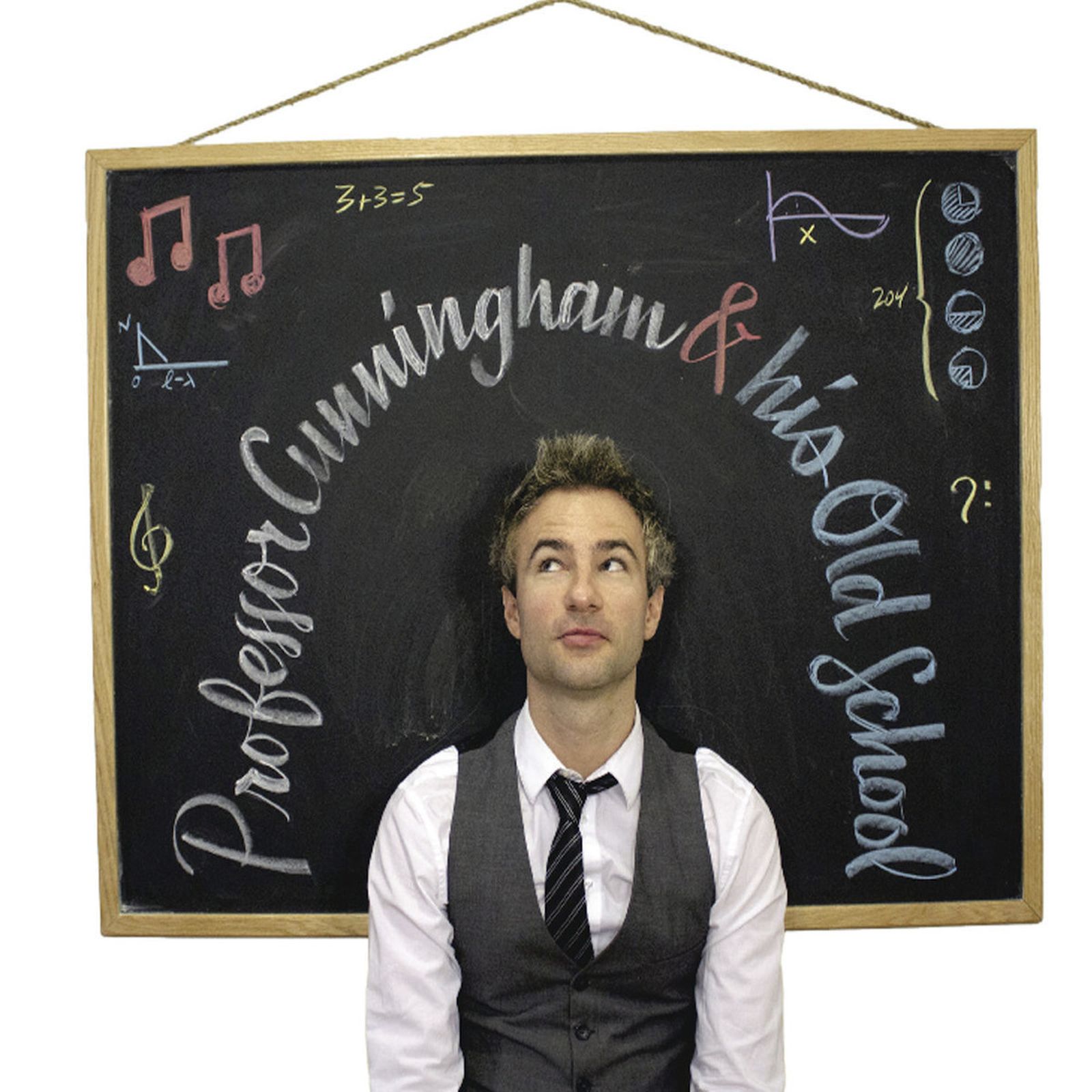 Adrian Cunningham, alma de la banda Professor Cunningham & His Old School, uno de los platos fuertes del festival.