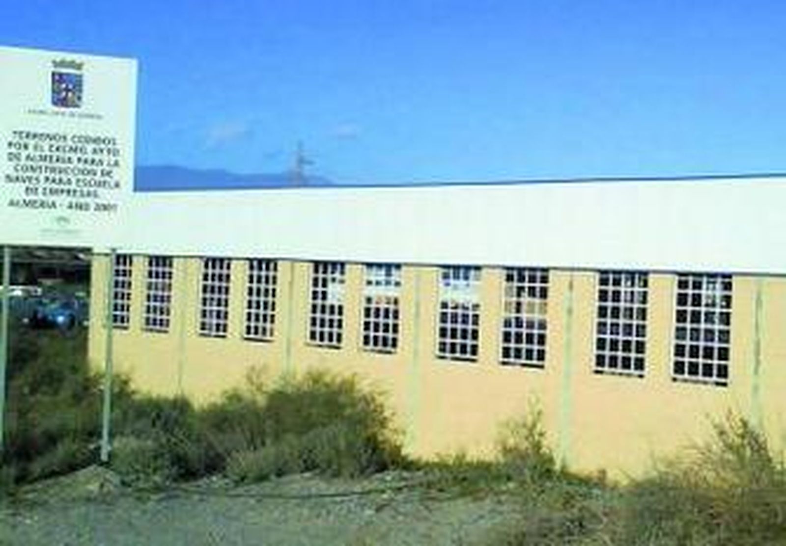 Nave municipal en el Sector 20.