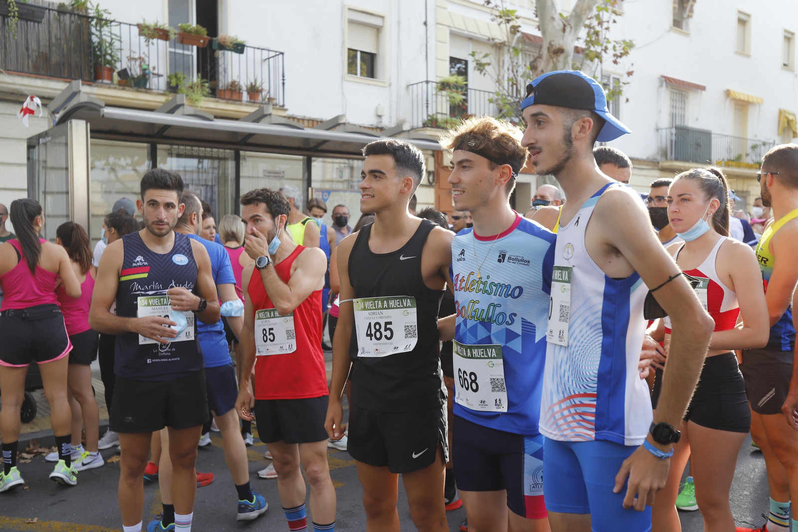 Las imágenes de la vuelta a Huelva de atletismo