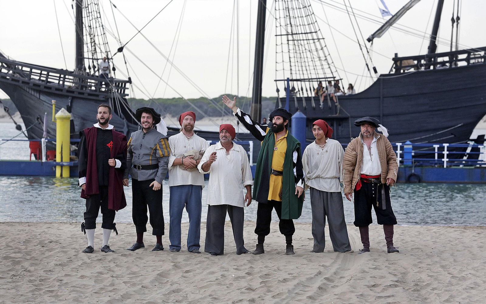 La fiesta de celebración del V Centenario.