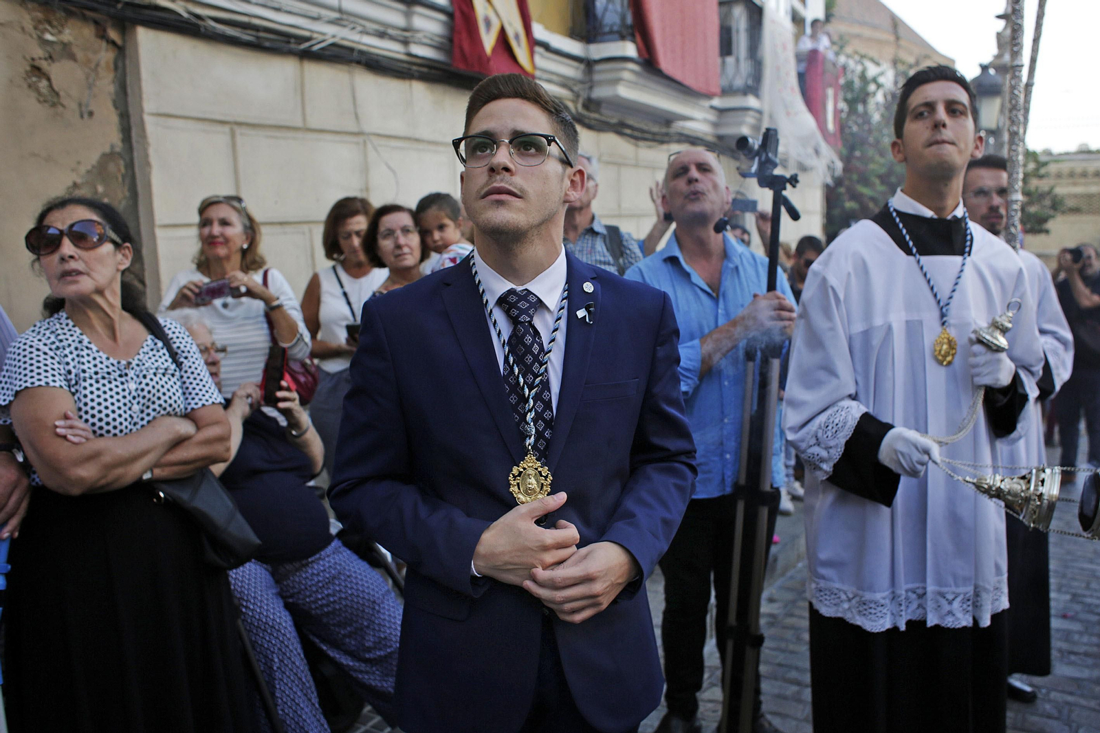 Salida procesional de la patrona de Cadiz
