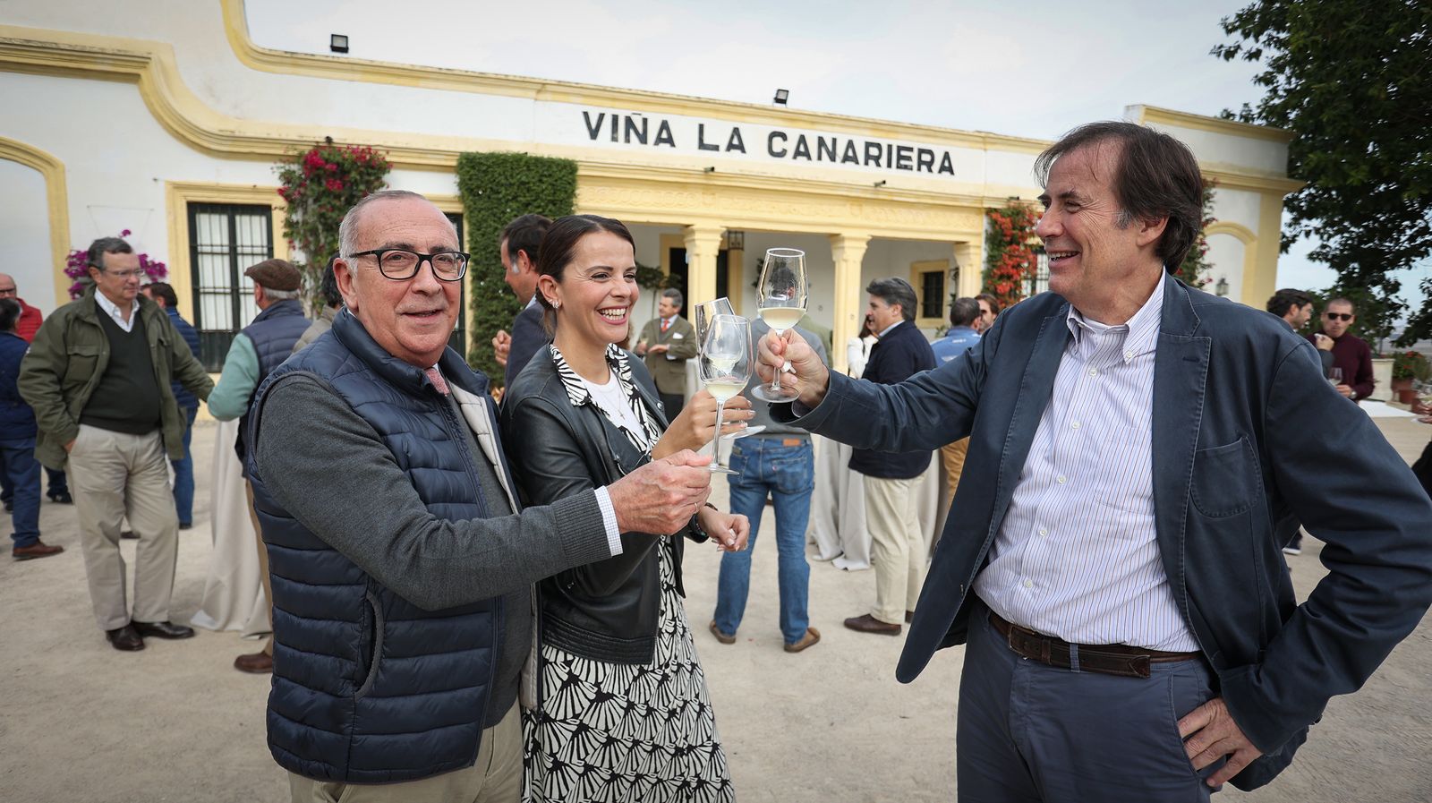 González Byass presenta el mosto de este año en la viña La Canariera