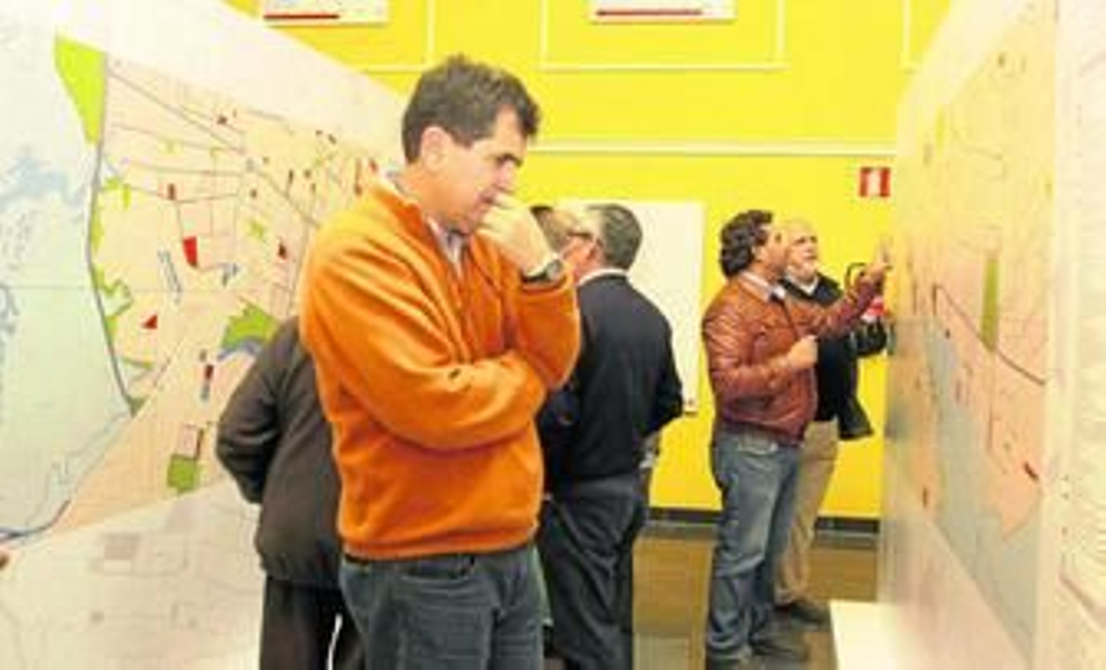 Vista de la exposición pública del PGOU que se llevó a cabo el pasado mes de febrero.