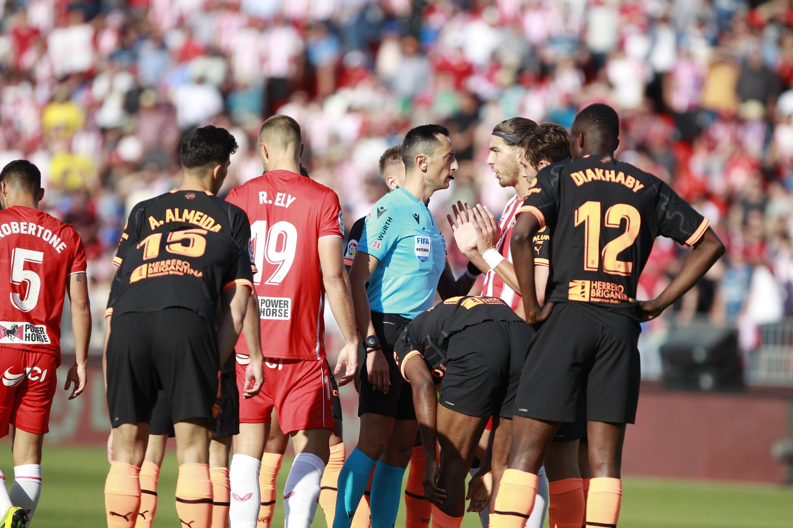Fotogalería del partido de la Liga Santander, U.D. Almería-Valencia
