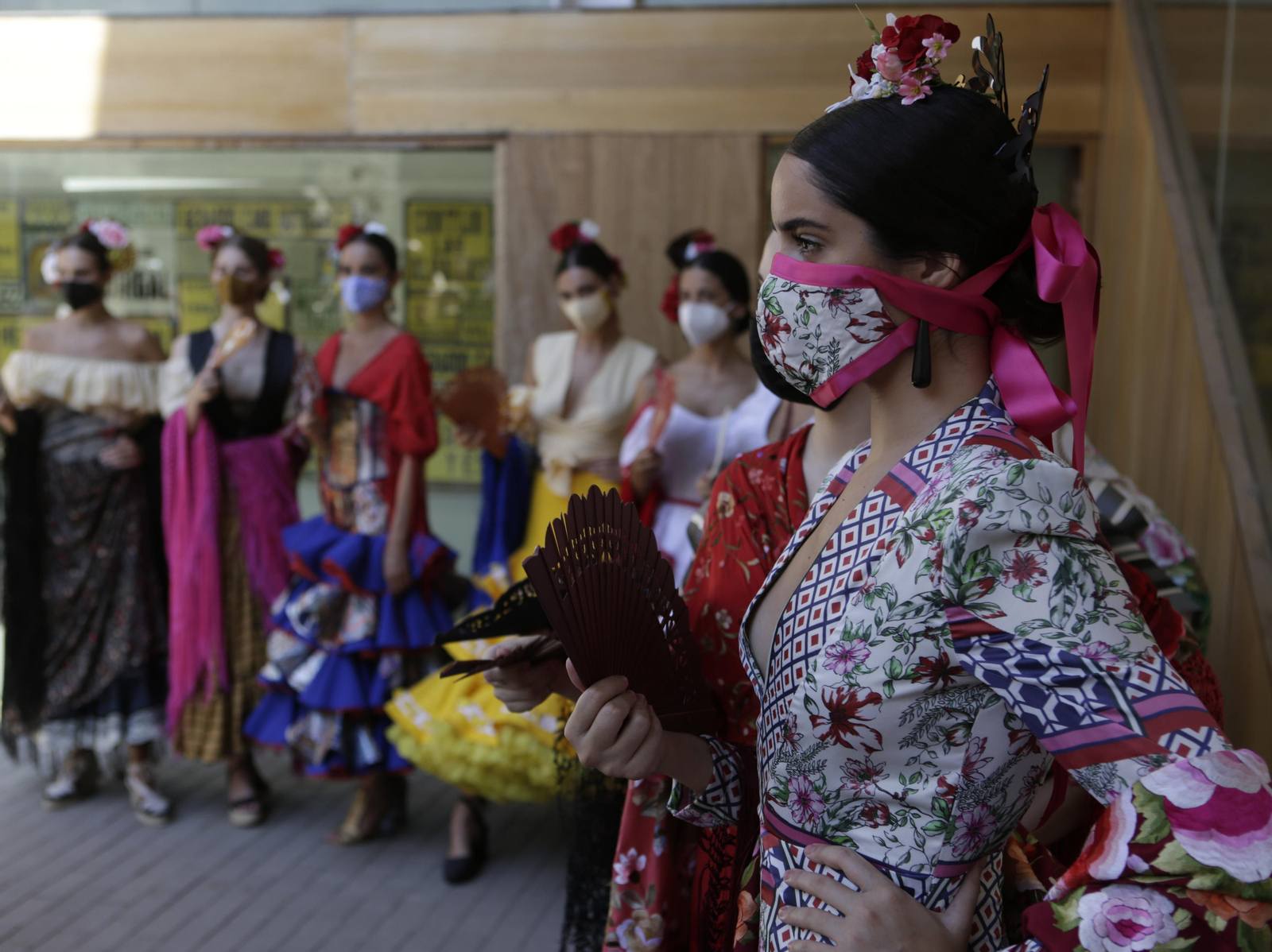 Moda flamenca para la Velá de Santa Ana
