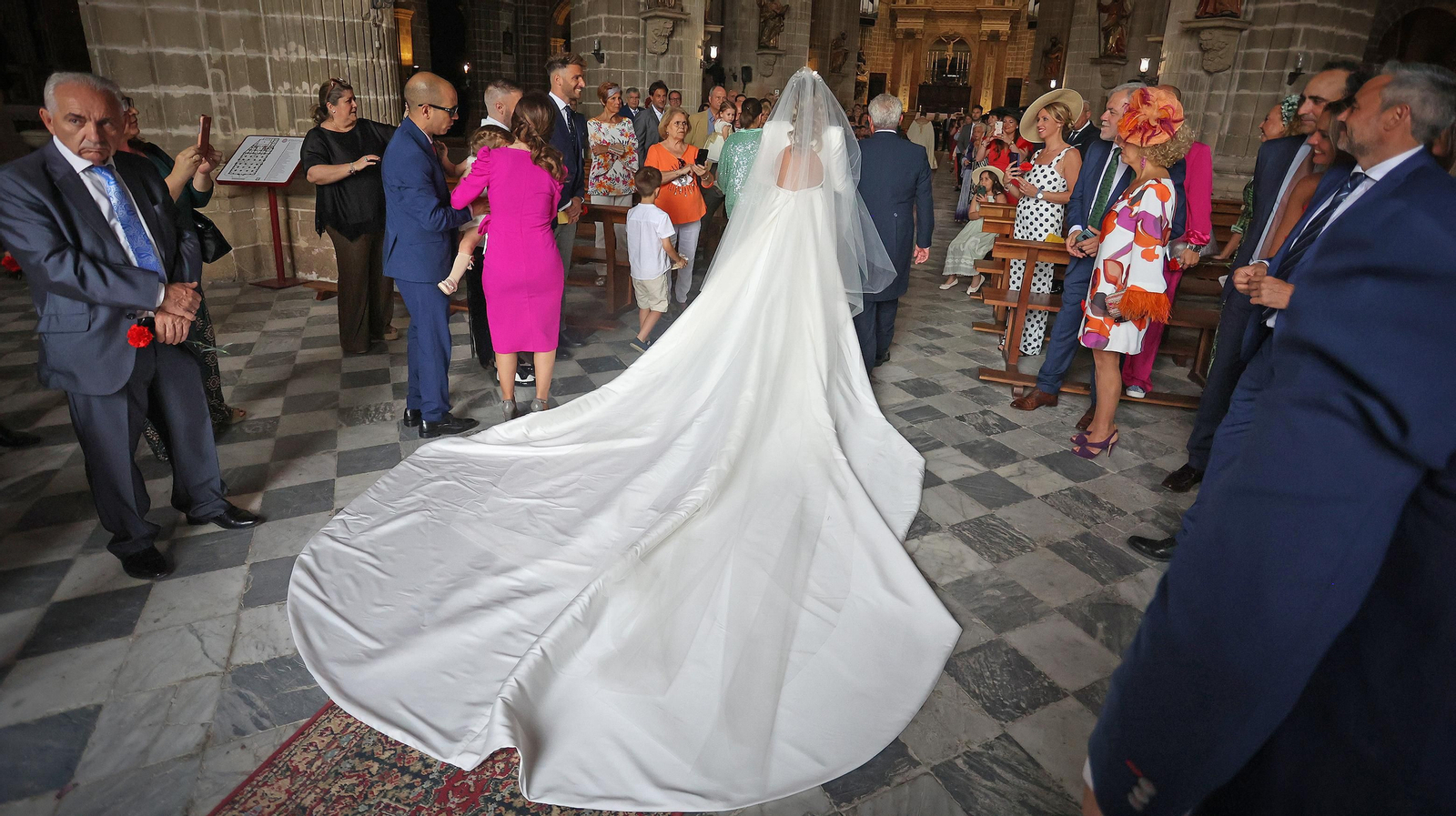 Boda de Laura Gallego en la catedral de Jerez