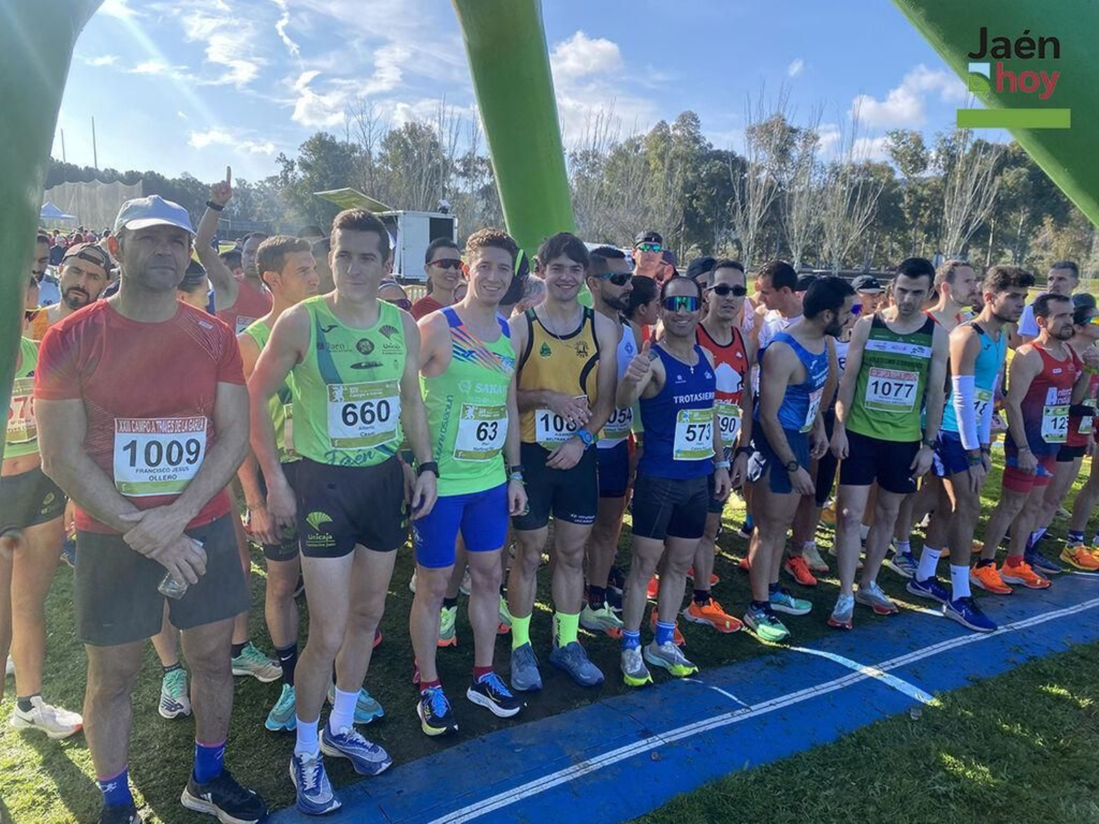 Imagen de la carrera de Campo a Través de La Garza.  / PERAGÓN.