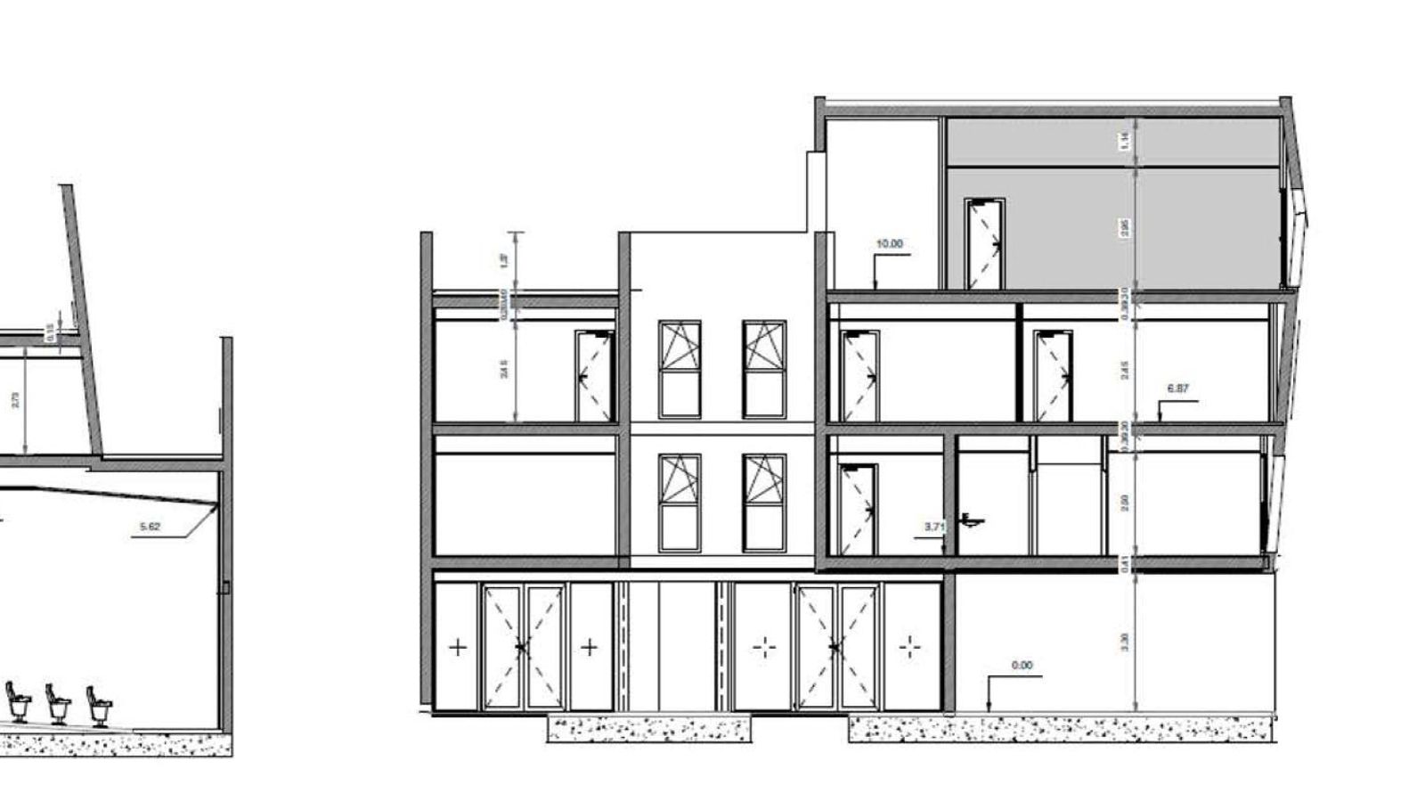Planos del interior del Neoalbéniz.