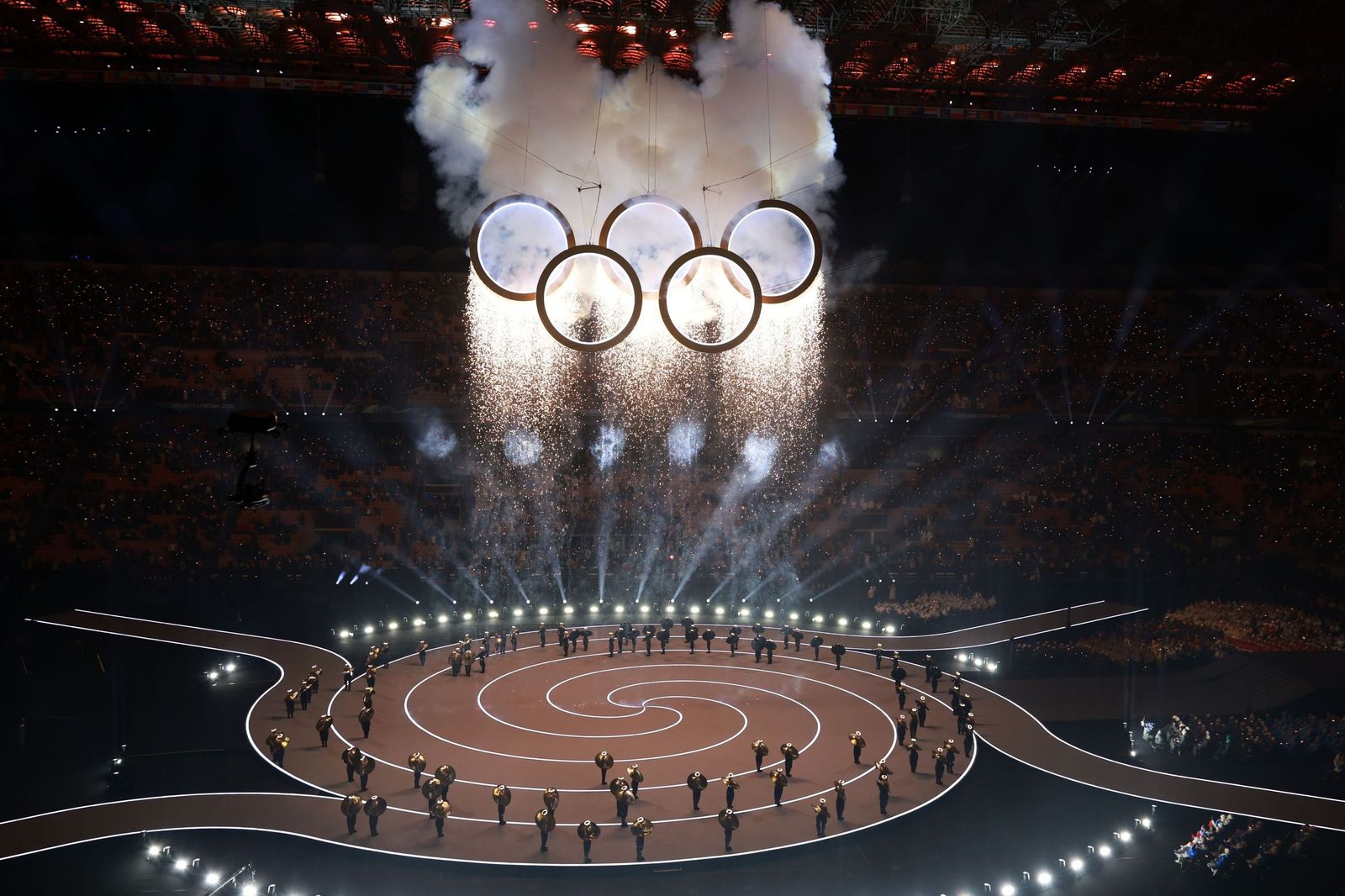 Las fotos de la inauguración de los Juegos Olímpicos de invierno de 2026