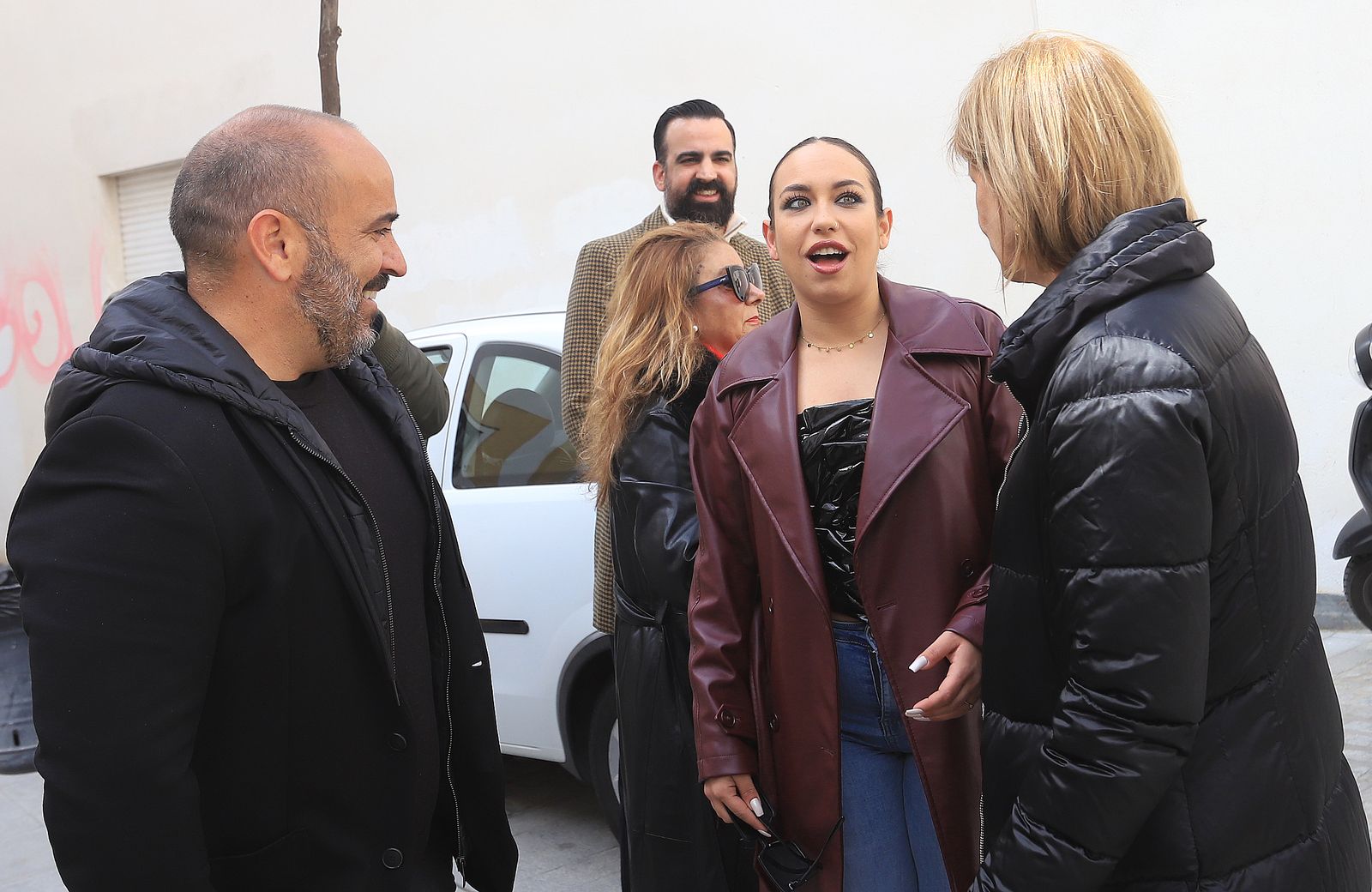 Fotomural de María Terremoto realizado por el fotoperiodista Juan Carlos Toro en Jerez