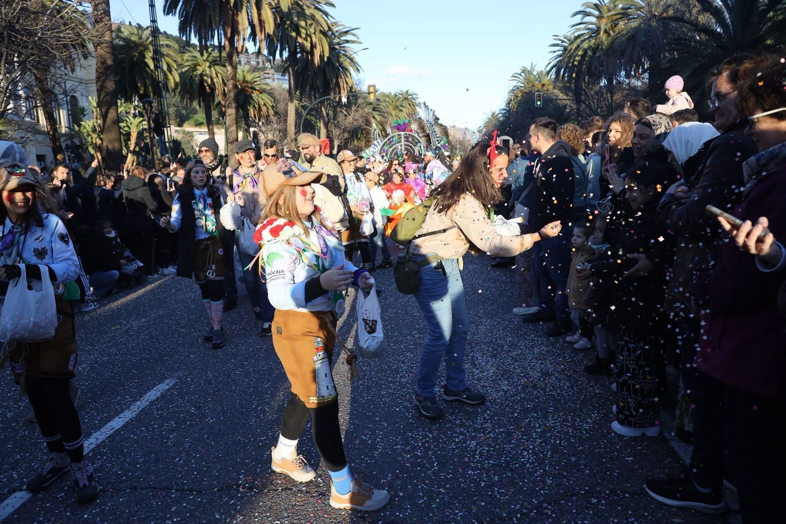 El Gran Desfile del Carnaval de Málaga, en imágenes