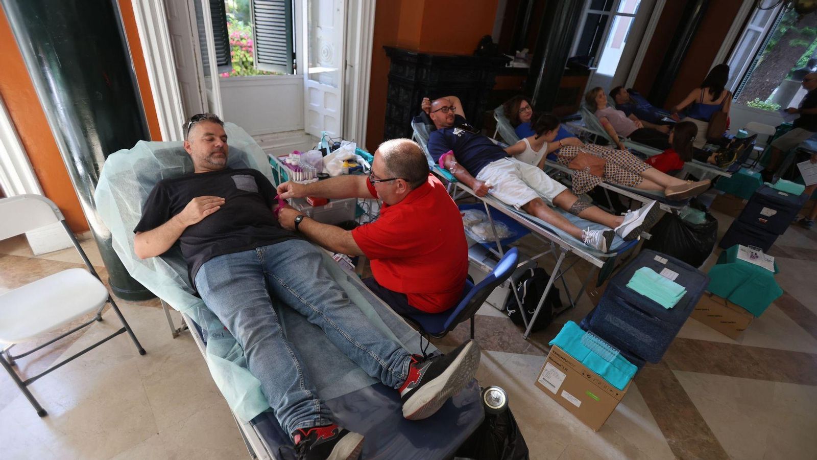 Macrocolecta en la Casa Colón.