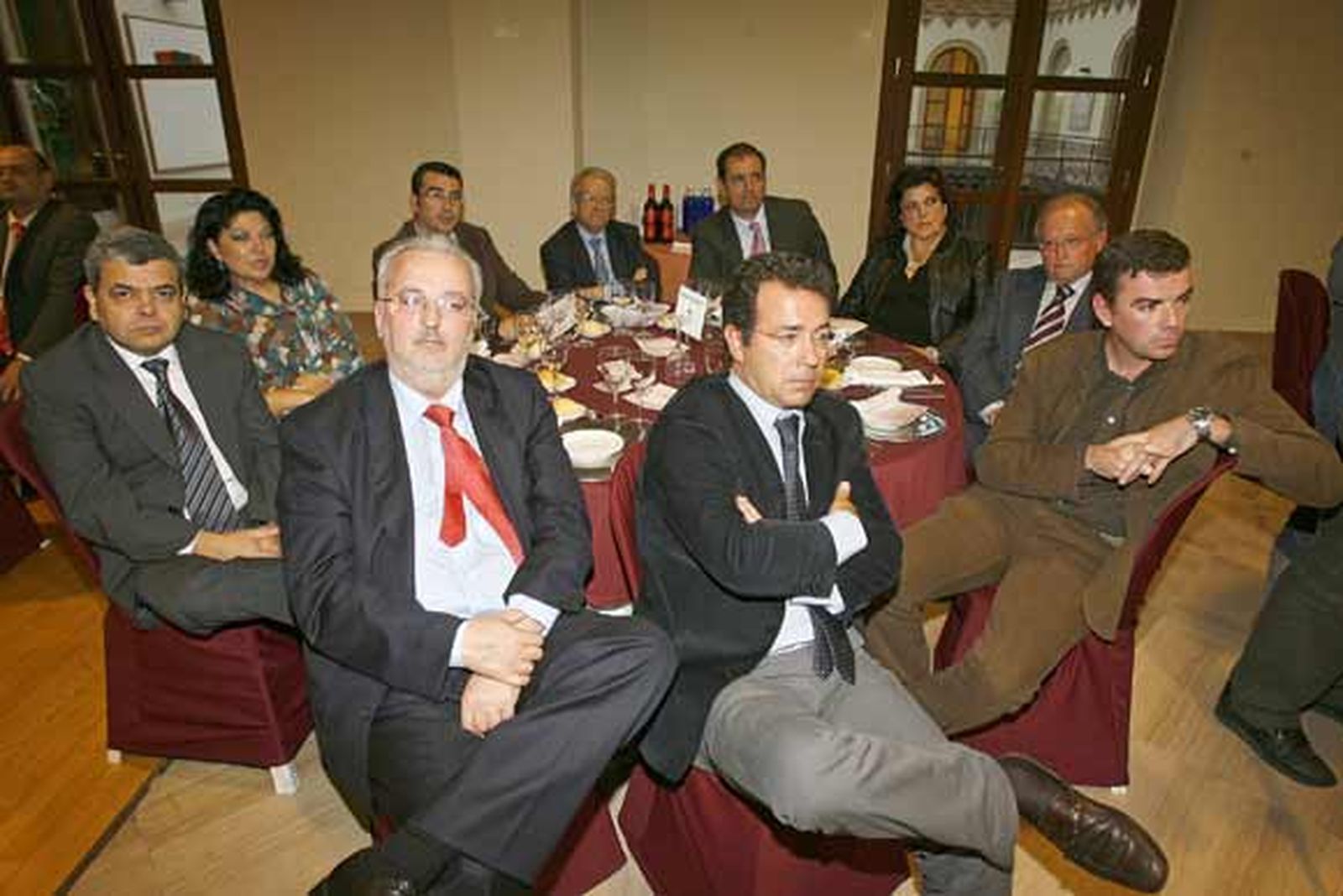Ernesto Fernández, Antonio Fernández, Agustín Barberá, Esperanza Pérez, Javier Pizarro, Ildefonso Marqués, Arsenio Cordero, Fuensanta Guerrero, Daniel Vázquez y Luis Pizarro. 

Foto: Julio Gonzalez/Joaquin Pino/Lourdes de Vicente