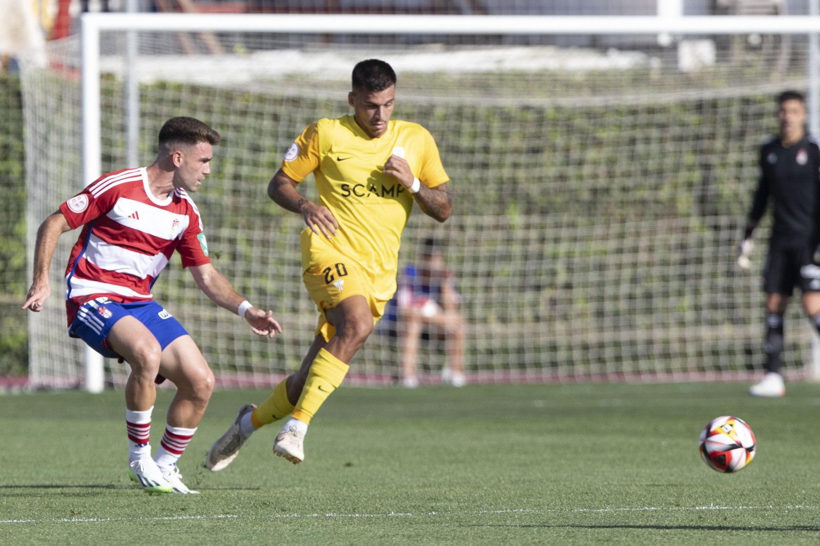Eu Gutiérrez, jugador del Recreativo Granada.