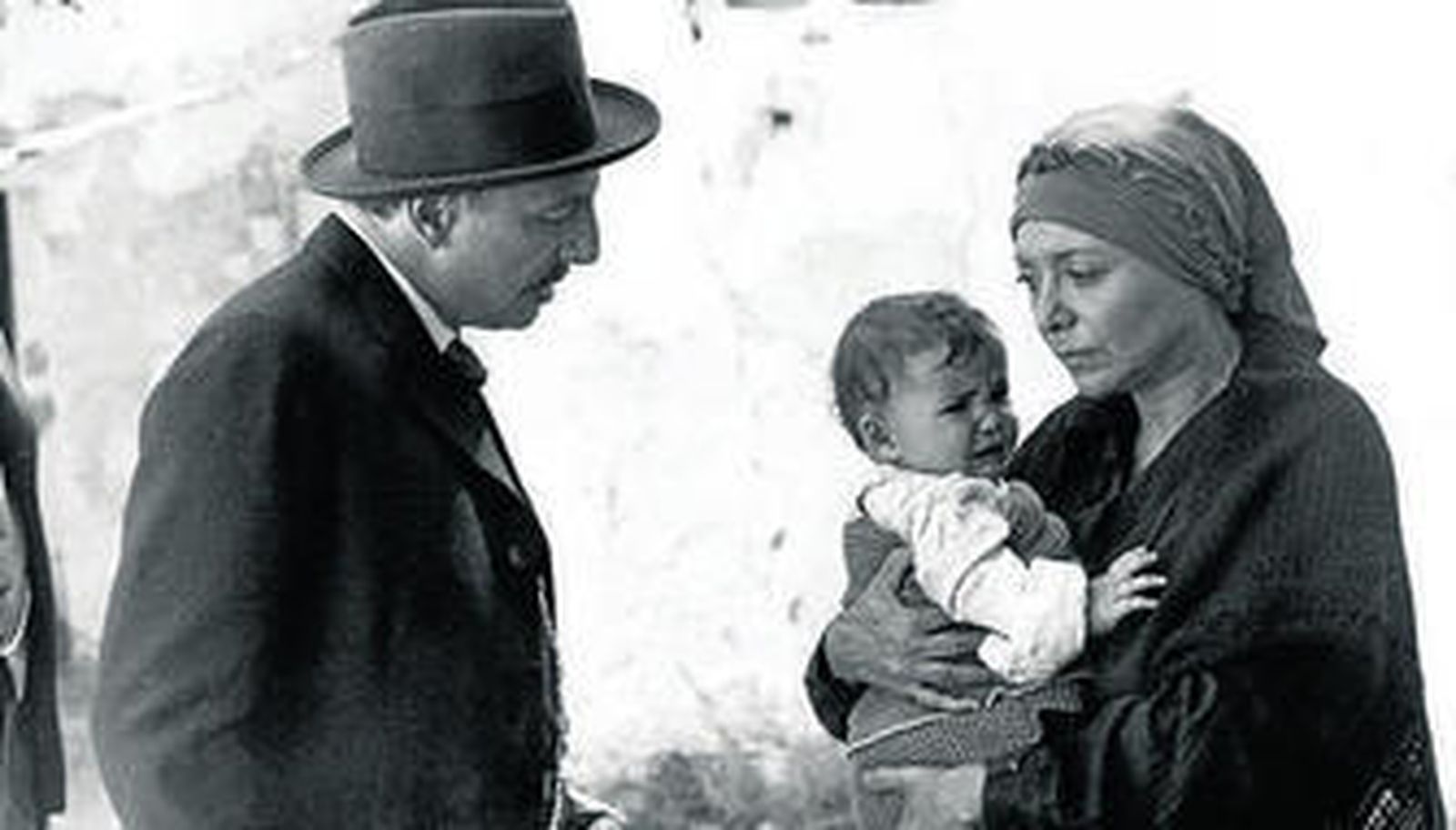 En 'Las hurdes', de Buñuel.