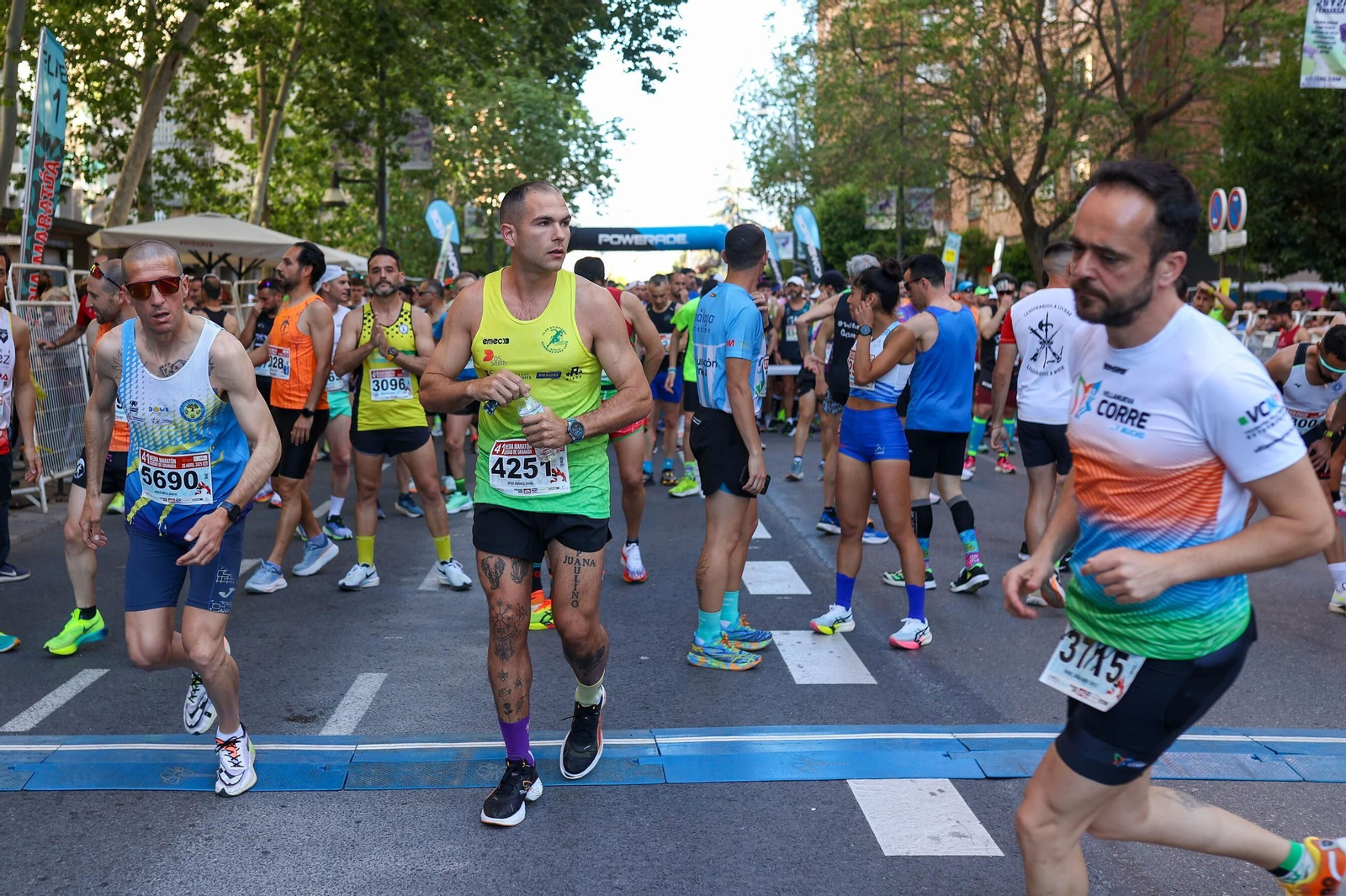 Las mejores imágenes de la Media Maratón Ciudad de Granada 2025