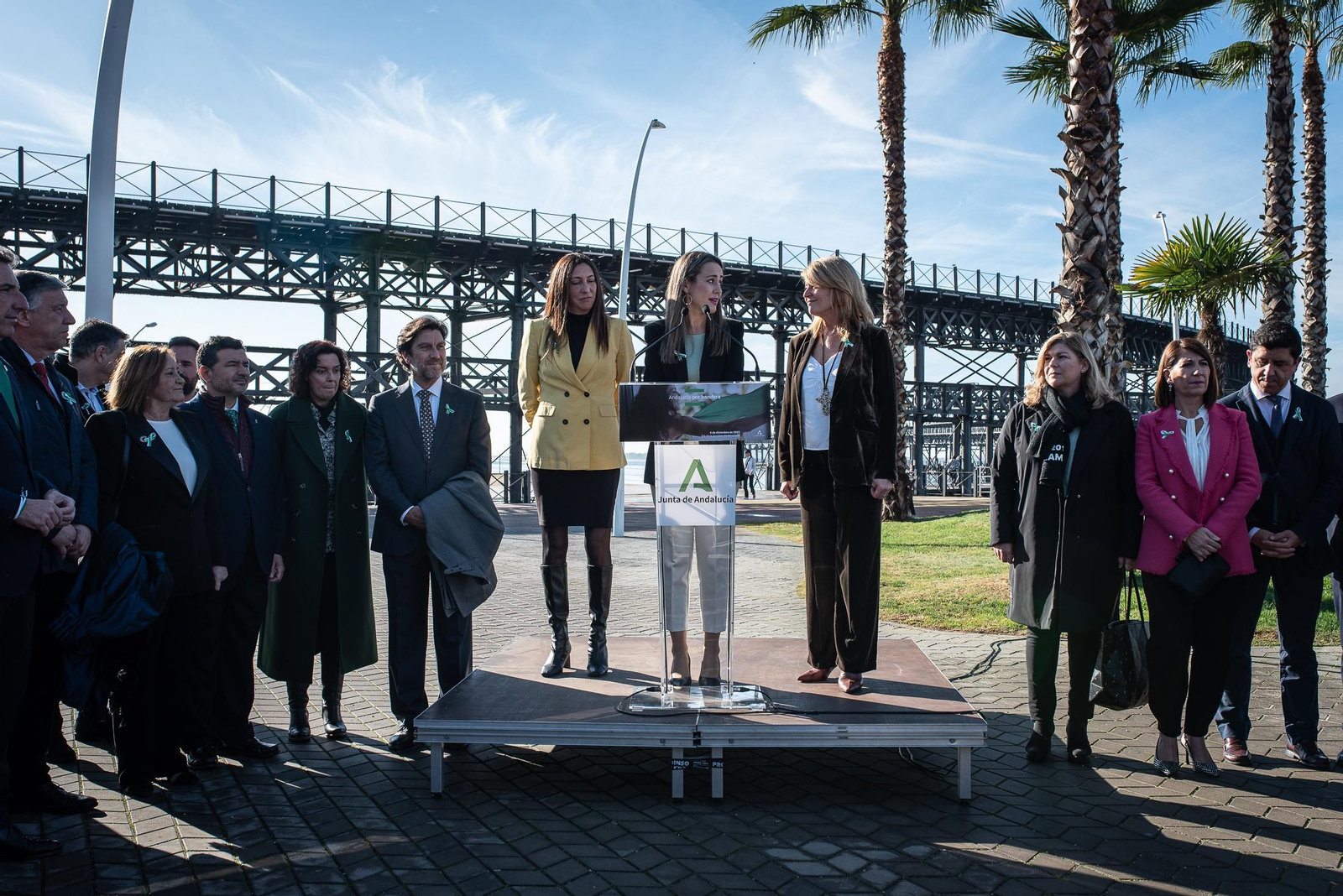 Imágenes del acto del día de la bandera de Andalucía