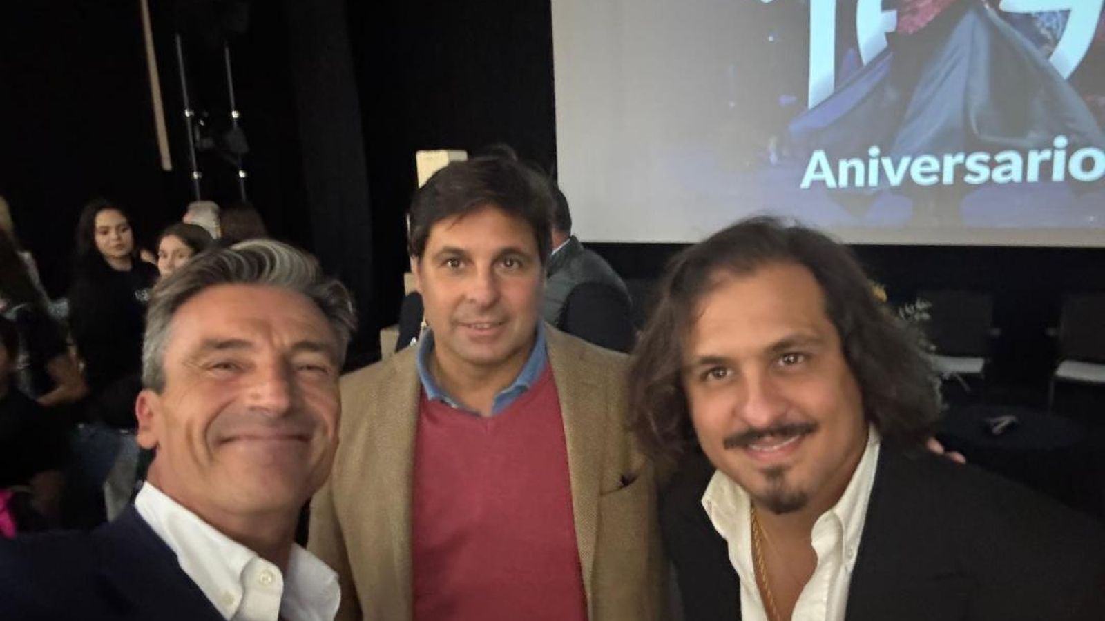 Federico Linares, Francisco Rivera y el bailaor El Farru.
