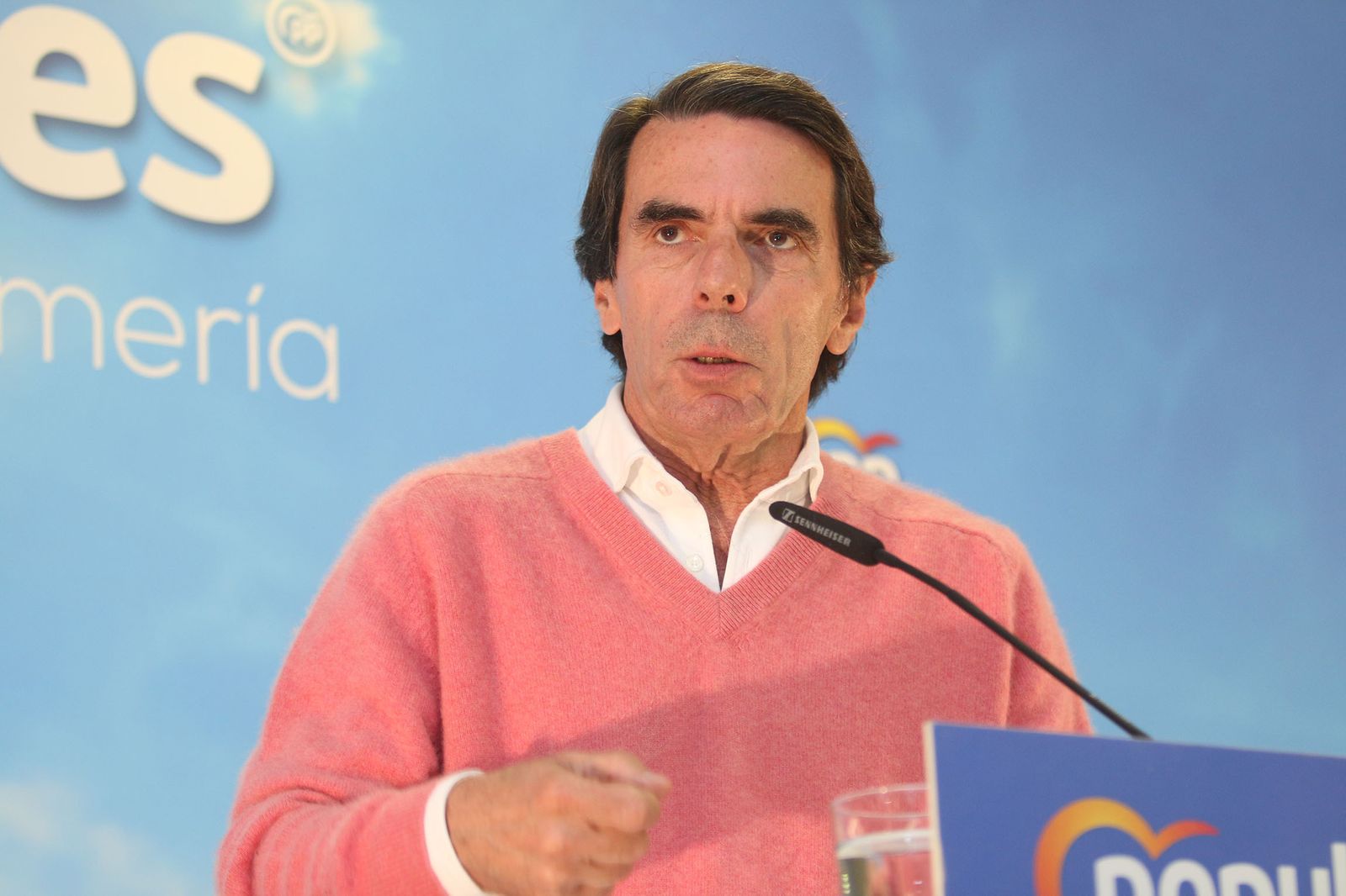Fotogalería del mitin de José María Aznar