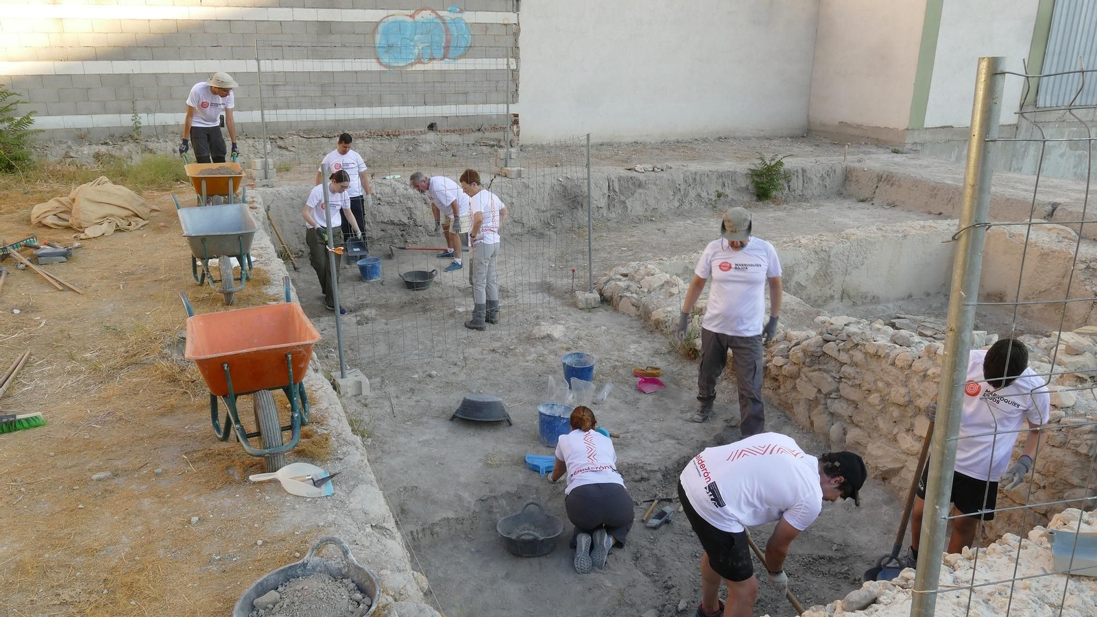 Así está siendo el Campo de Voluntariado de Marroquíes Bajos en 2024