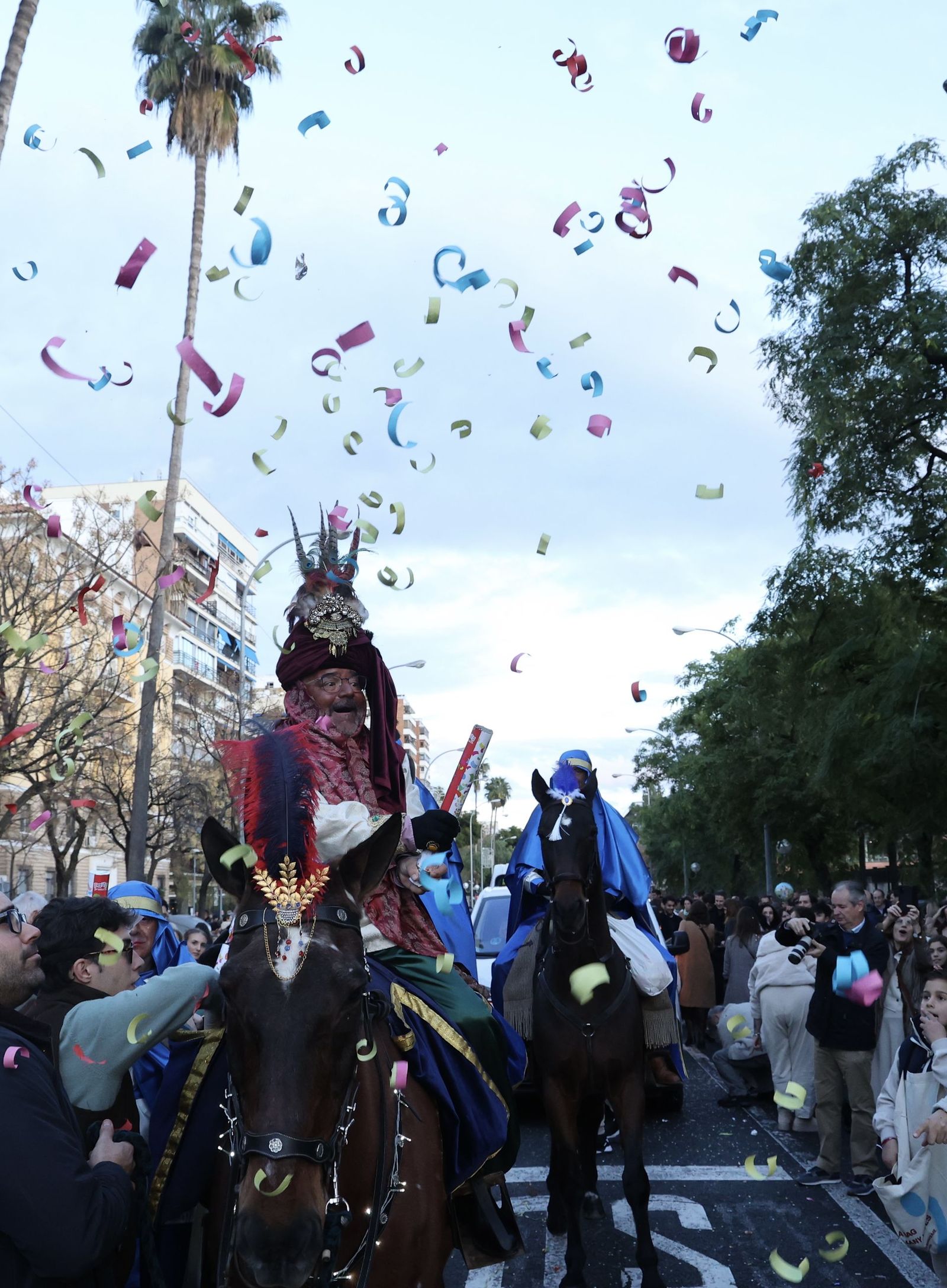 Las fotos del Heraldo de los Reyes Magos en Nervión