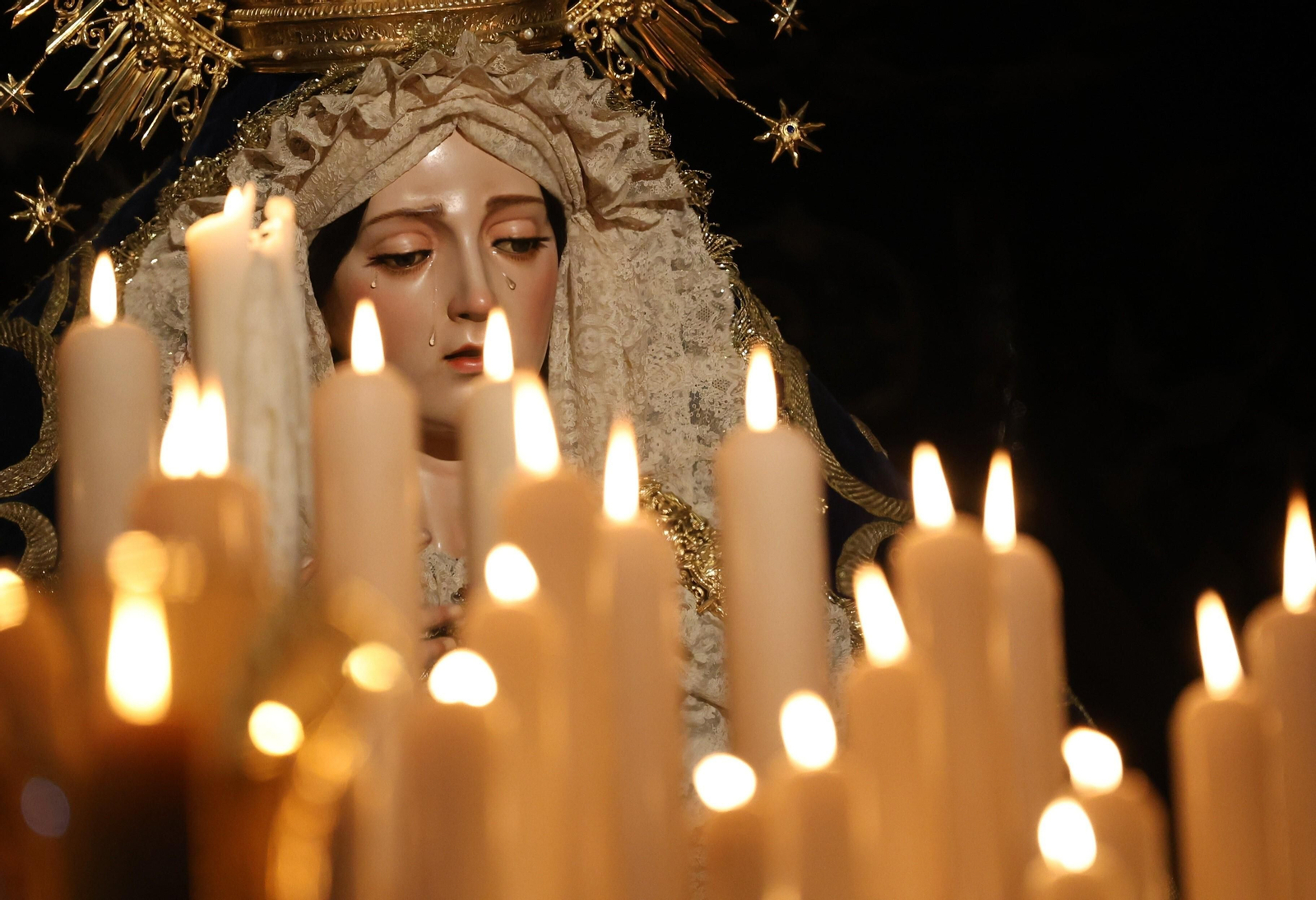 El Rico en el Miécoles Santo en Málaga, en imágenes