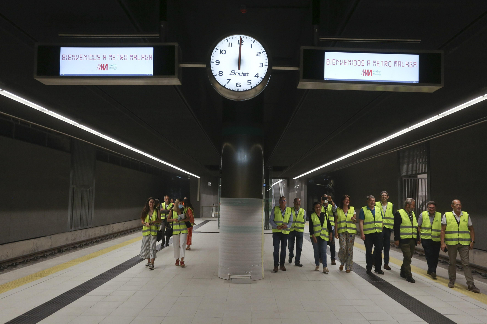 El Metro al Centro de Málaga: fotos de las estaciones Atarazanas y Guadalmedina El Metro al Centro de Málaga: fotos de las estaciones Atarazanas y Guadalmedina