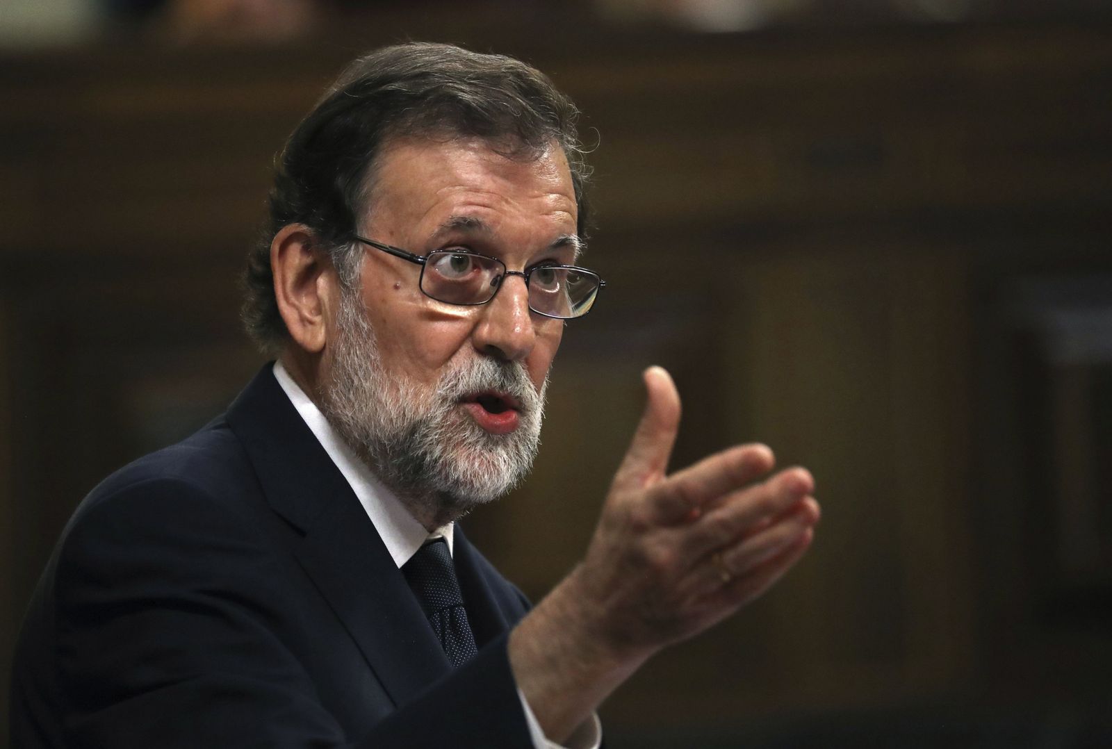 Las imágenes de la moción de censura de Unidos Podemos a Rajoy