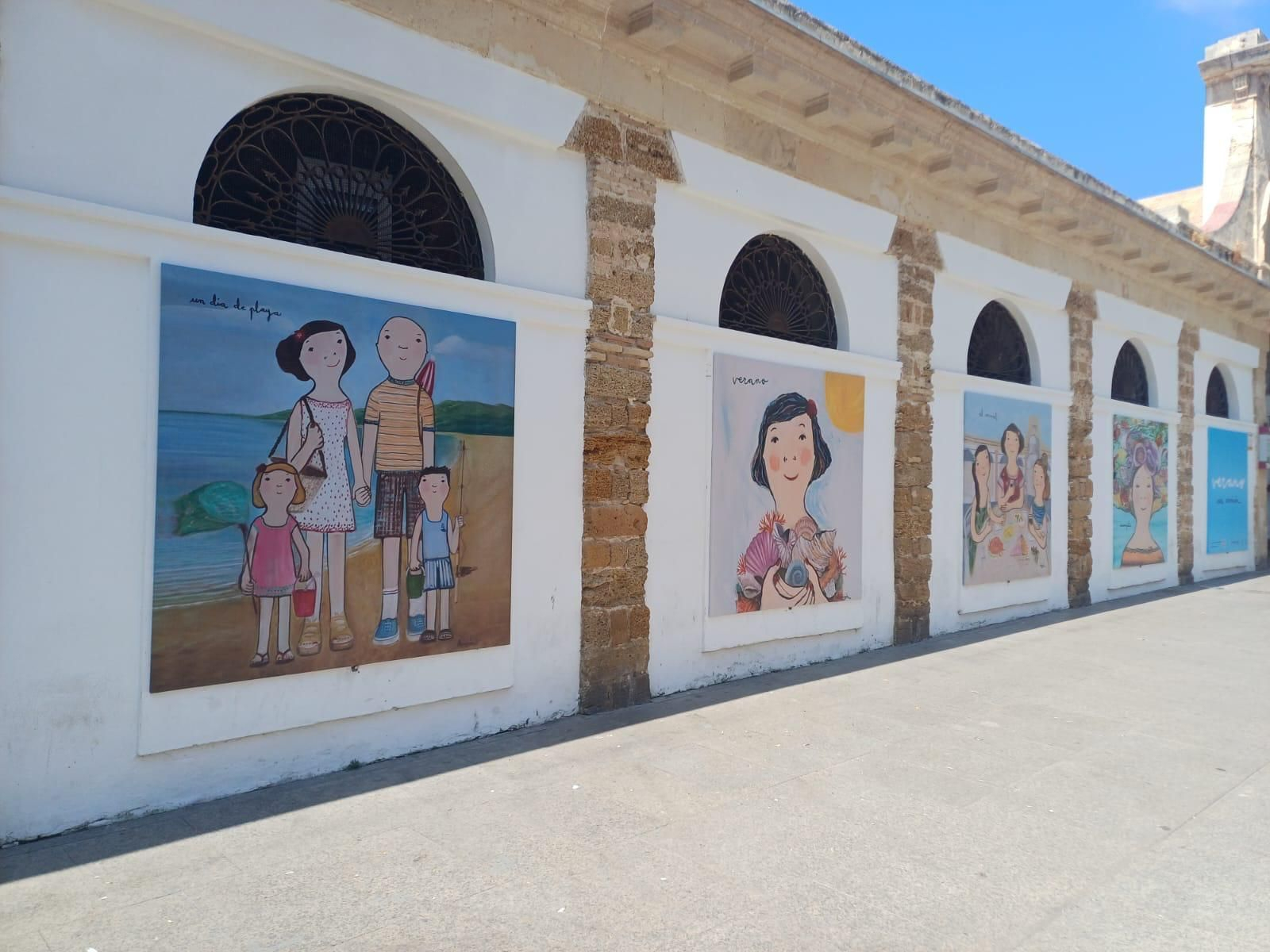 Obras de Eva Armisén.