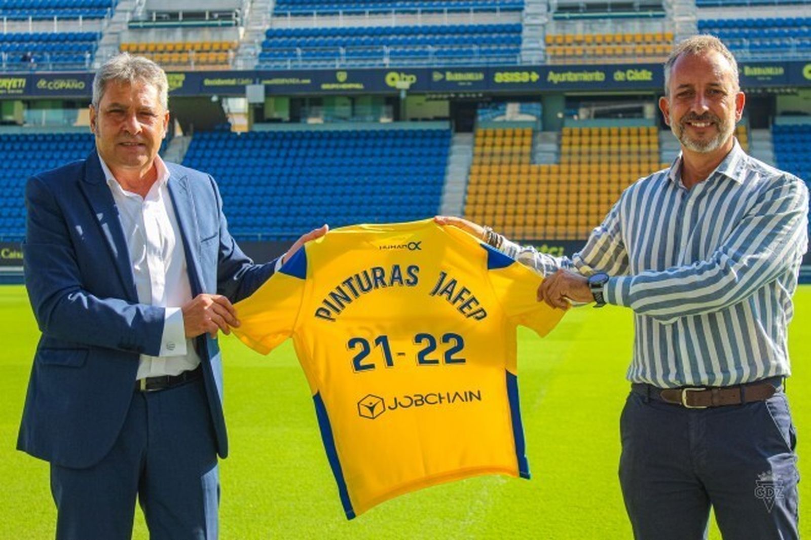 Pepe Mata y Juan Miguel Carrasco, delegado comercial de Jafep.