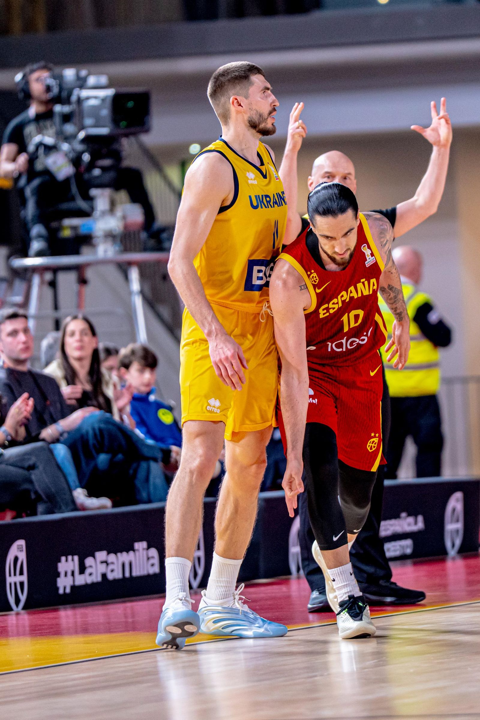 Las mejores fotos del España-Ucrania de baloncesto