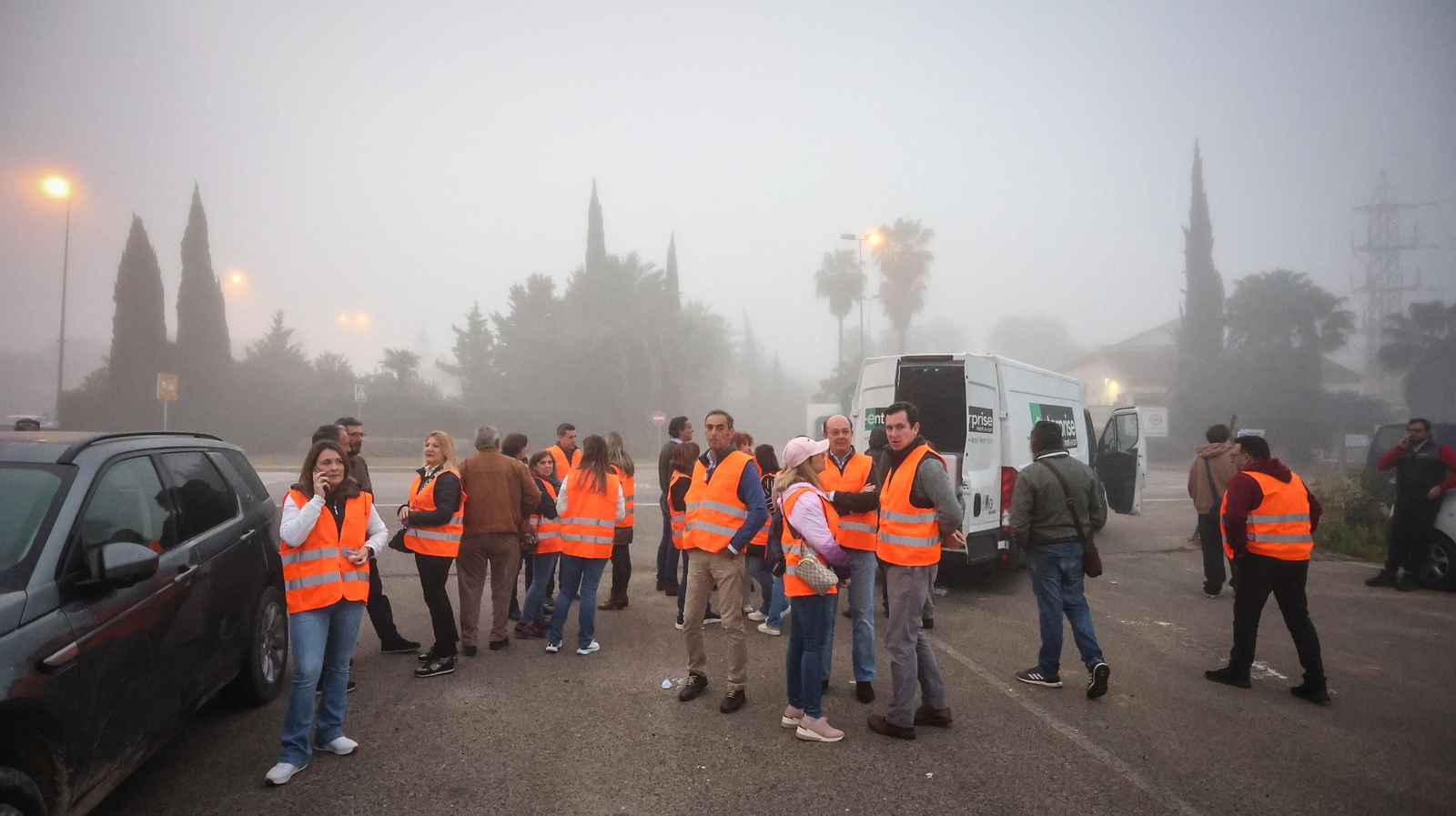 Agricultores de Jerez marchan hacia Algeciras