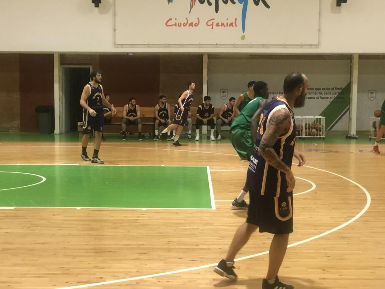 Imagen de un Unicaja-Novaschool de la pretemporada pasada.