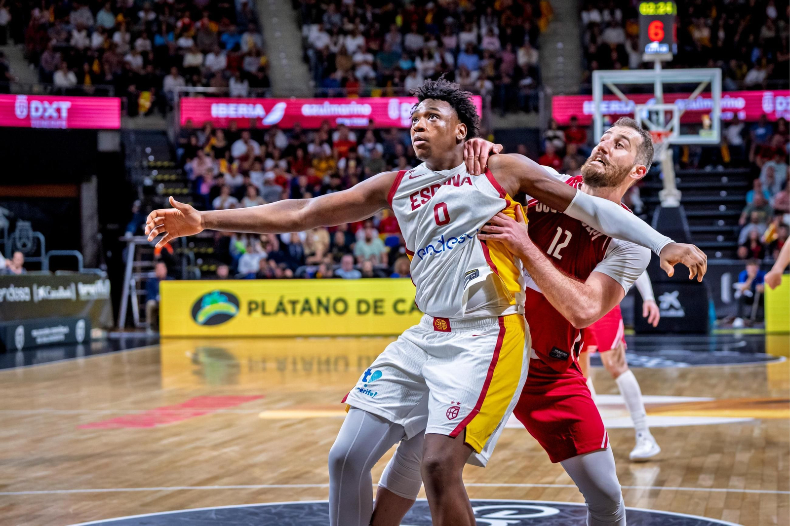 Las fotos del España-Georgia de baloncesto