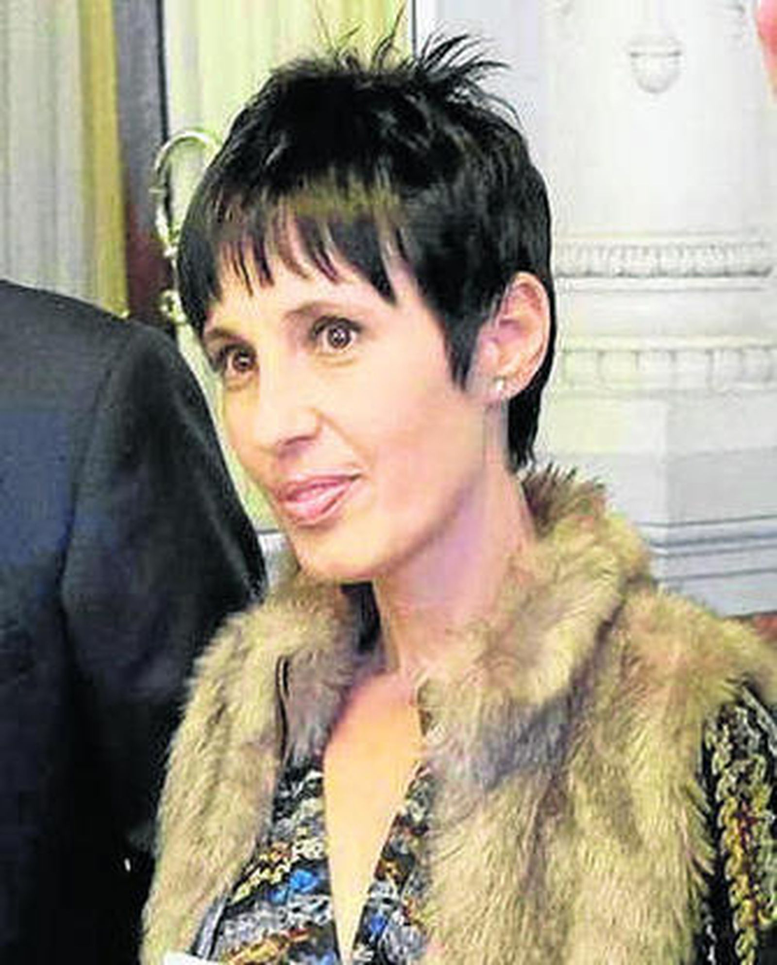 Laida Martínez, ayer, en Málaga.